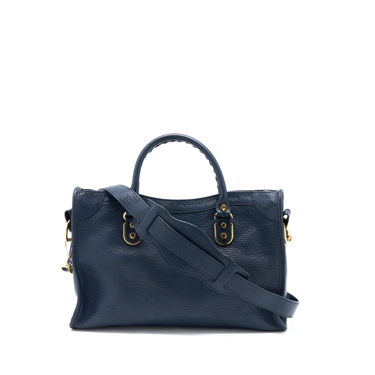 Balenciaga Mini City Purse Navy