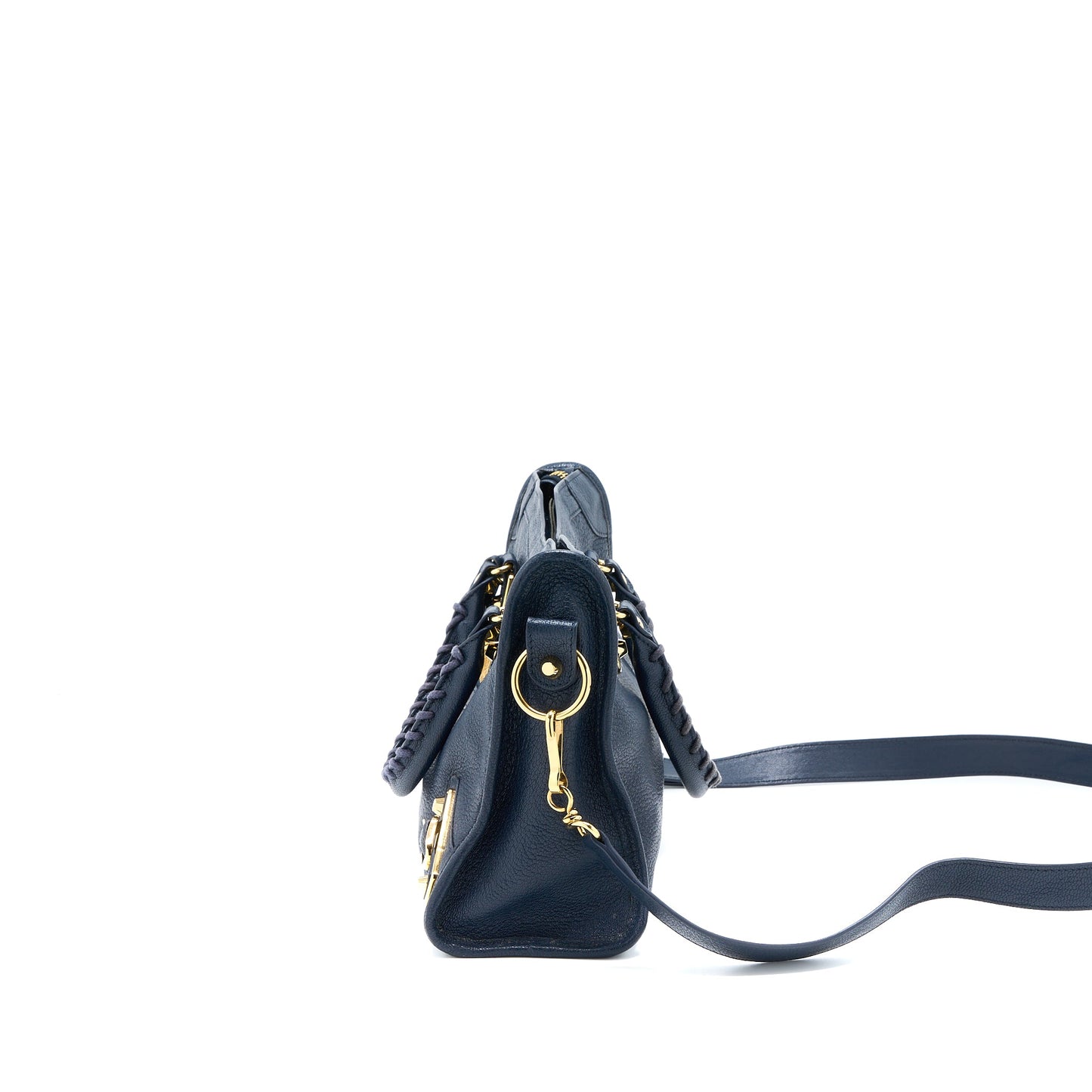 Balenciaga Mini City Purse Navy