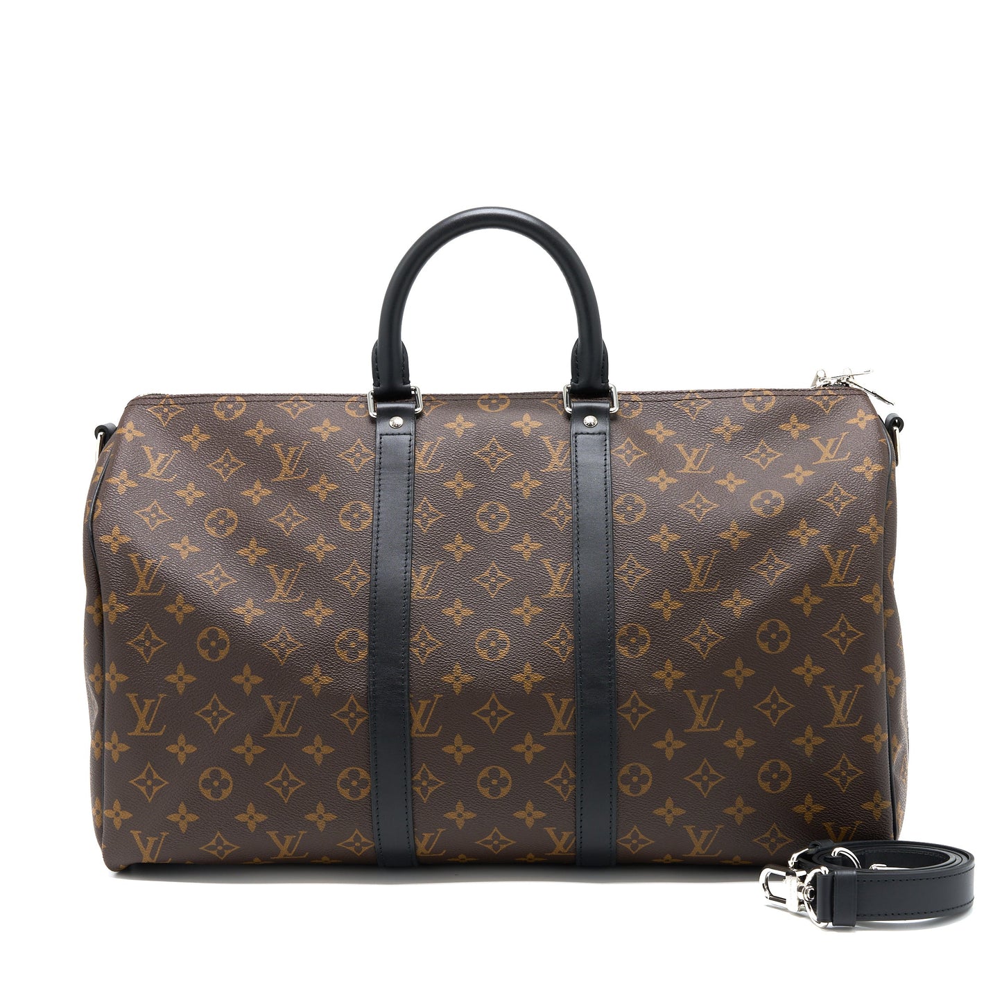 Louis Vuitton Keepall Bandouliere 45 Monogram Macassar Canvas