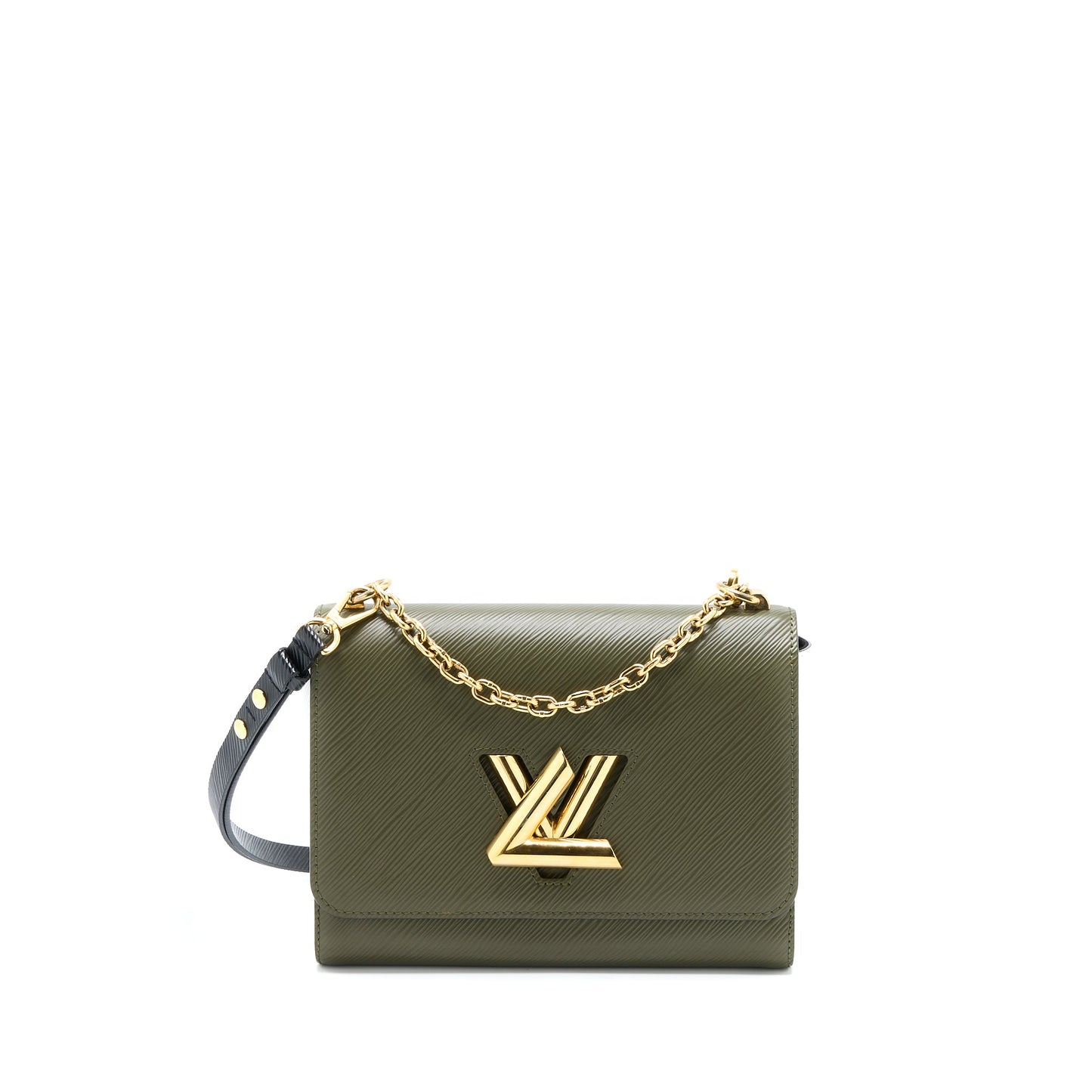 Louis Vuitton Twist Purse Epi Green/White