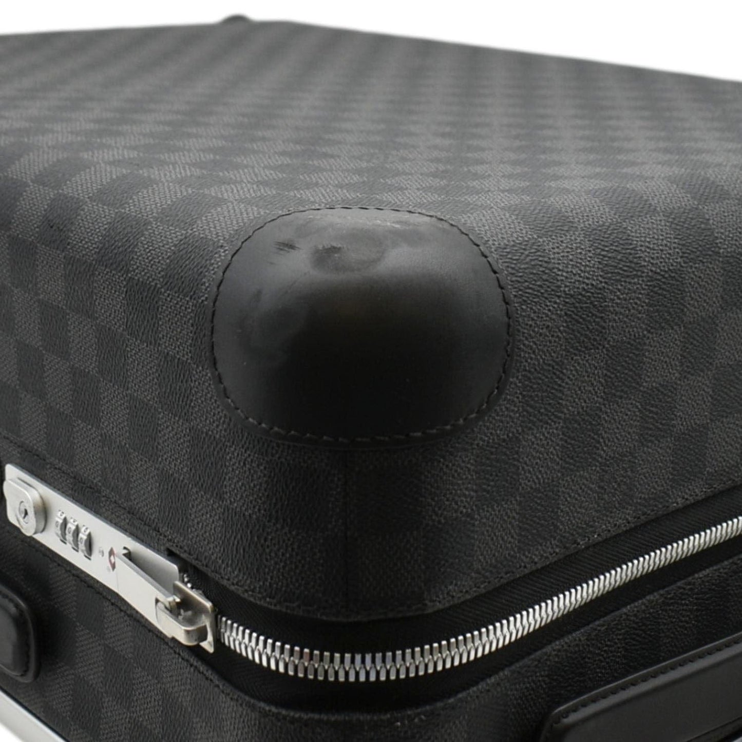 LOUIS VUITTON Horizon 55 Damier Graphite Canvas Rolling Suitcase Black