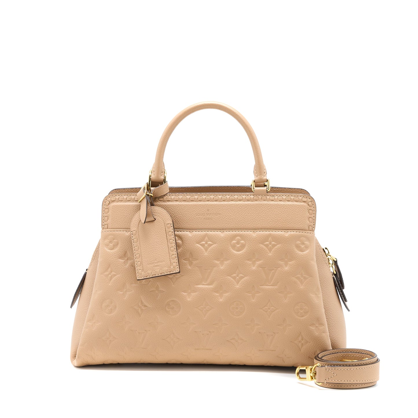 Louis Vuitton Vosges Monogram Empreinte Dark Beige