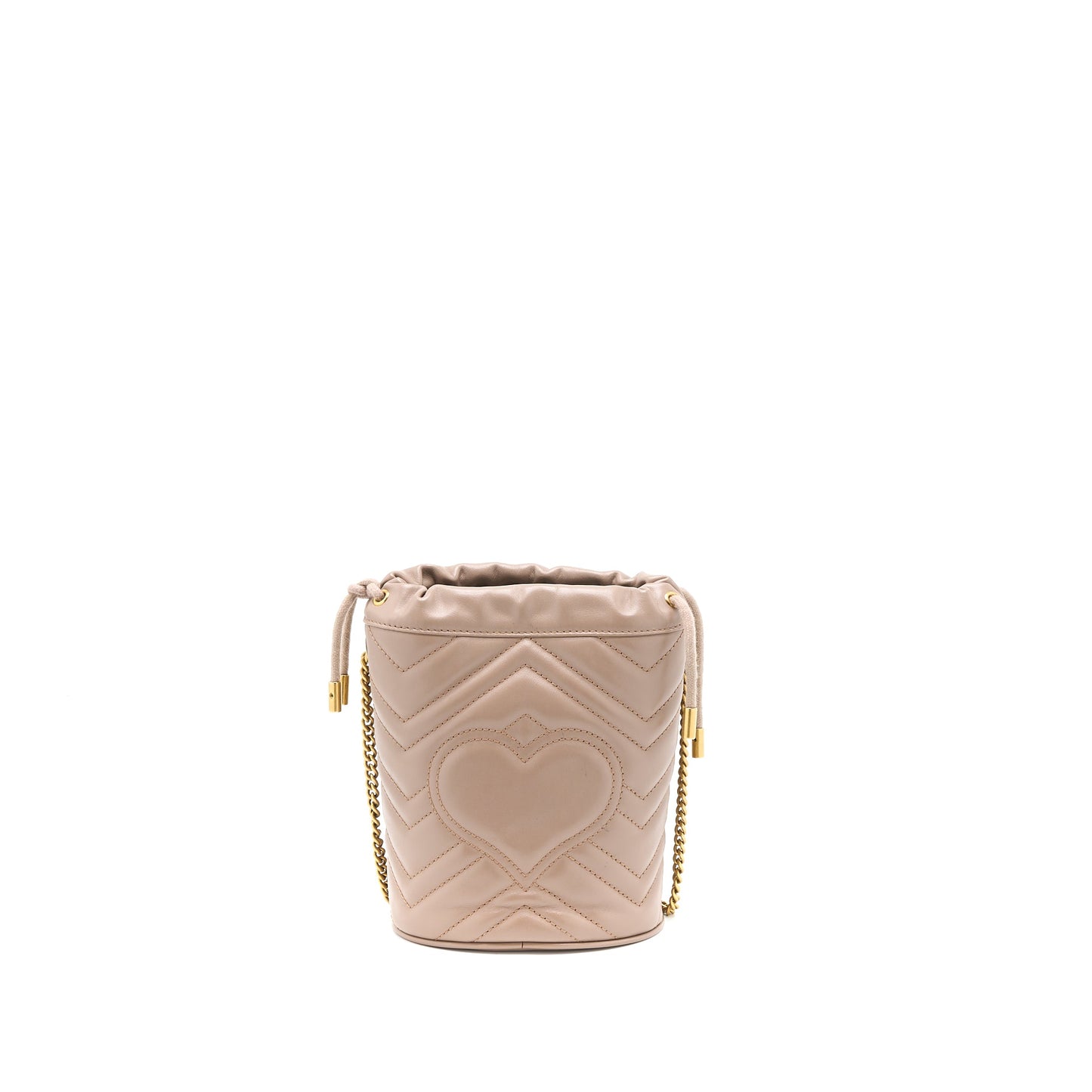 Gucci Marmont Mini Bucket Dark Beige