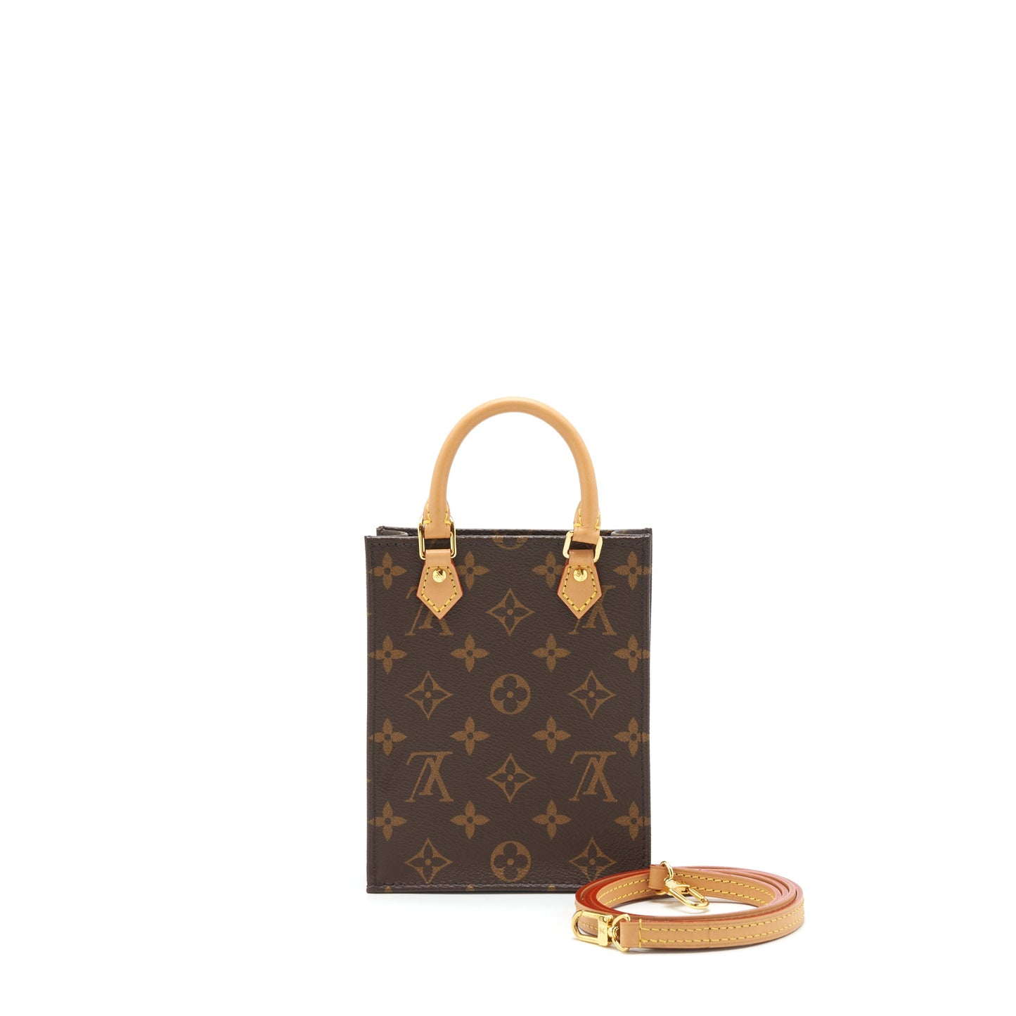 Louis Vuitton Petit Sac Plat Monogram Canvas