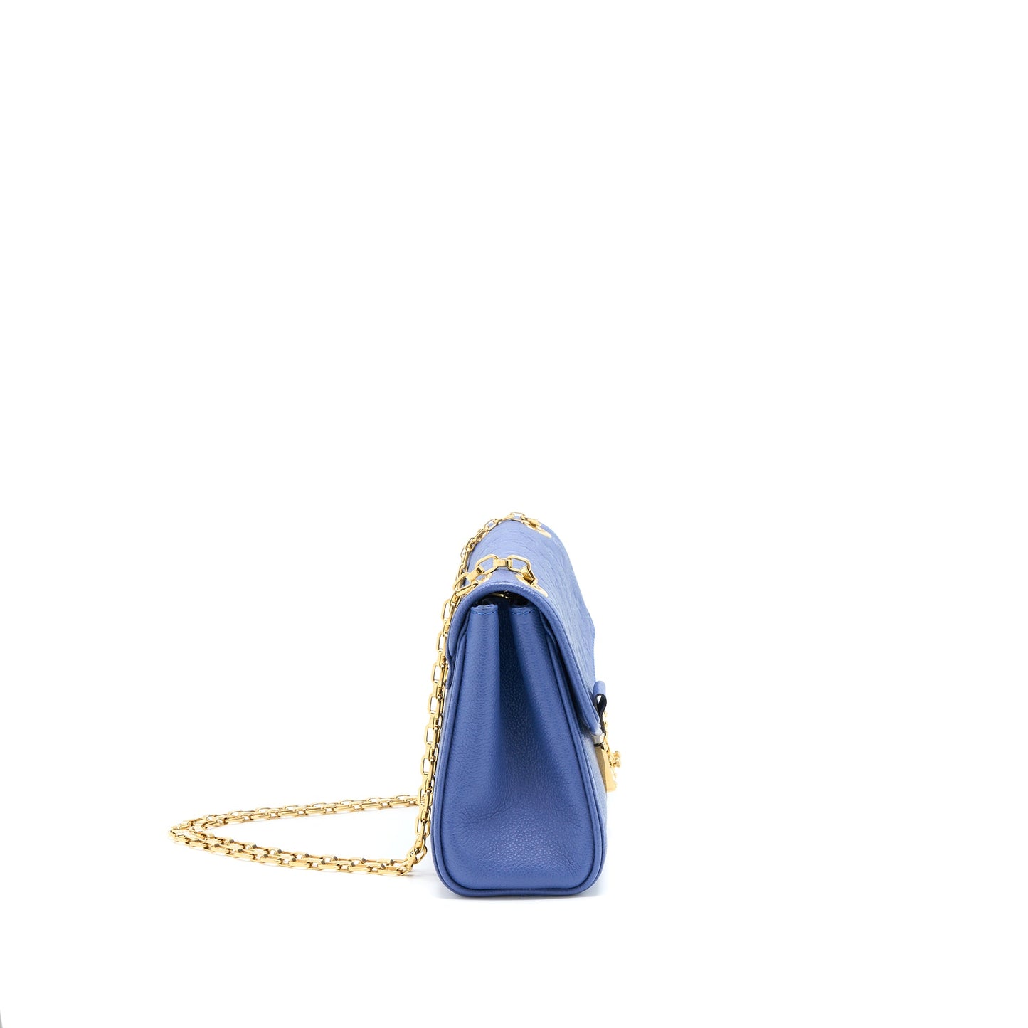 Louis Vuitton Saint Germaine Crossbody Purse Monogram Empreinte Blue