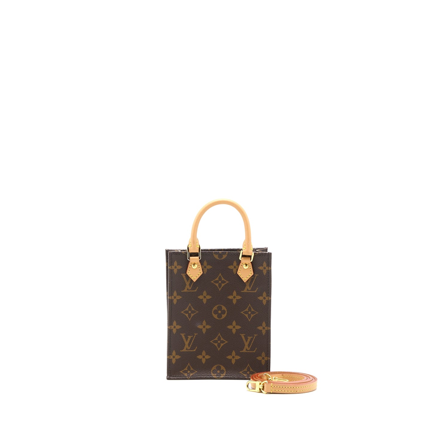 Louis Vuitton Petit Sac Plat Monogram Canvas