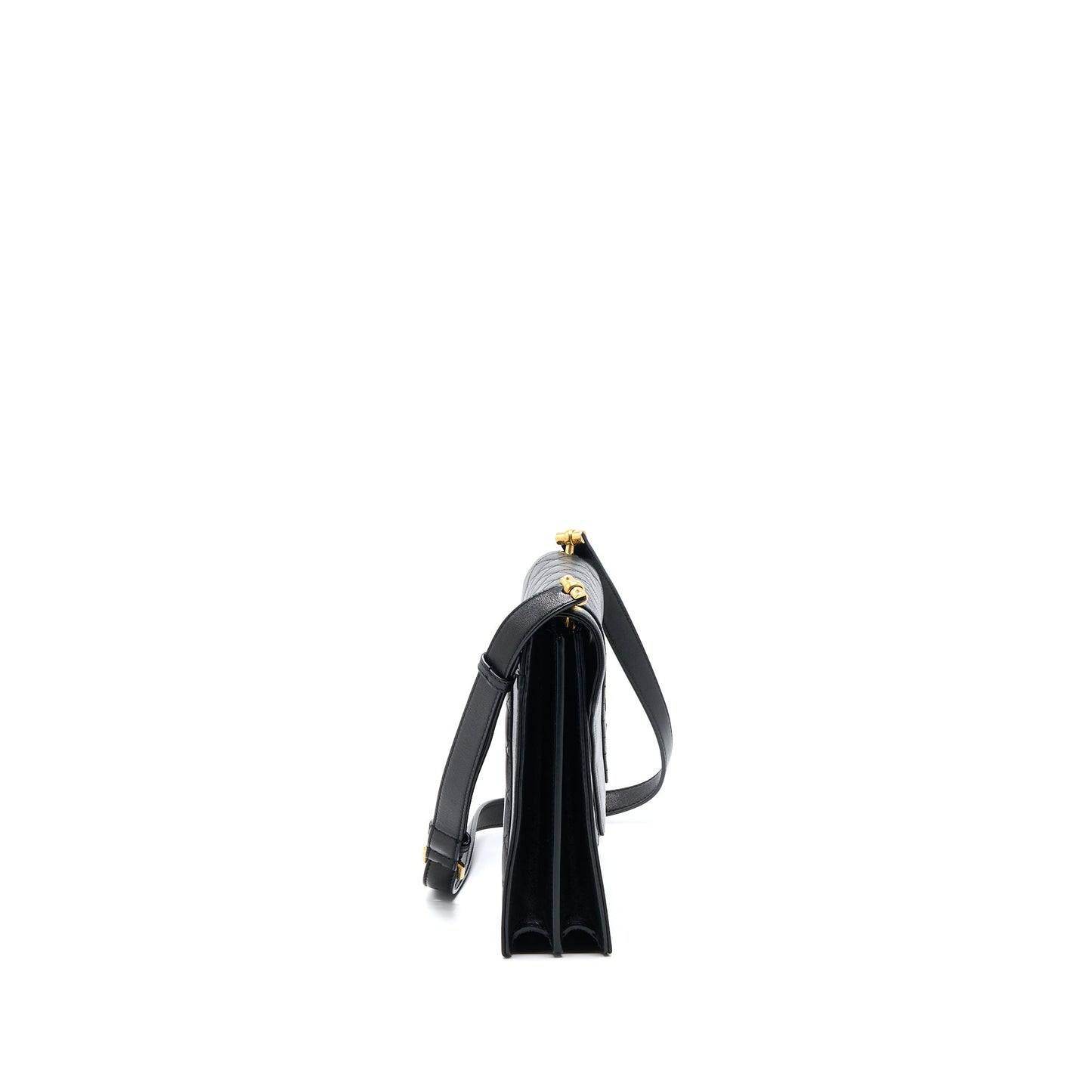 Saint Laurent/ Envelop Mini Purse Lambskin Black
