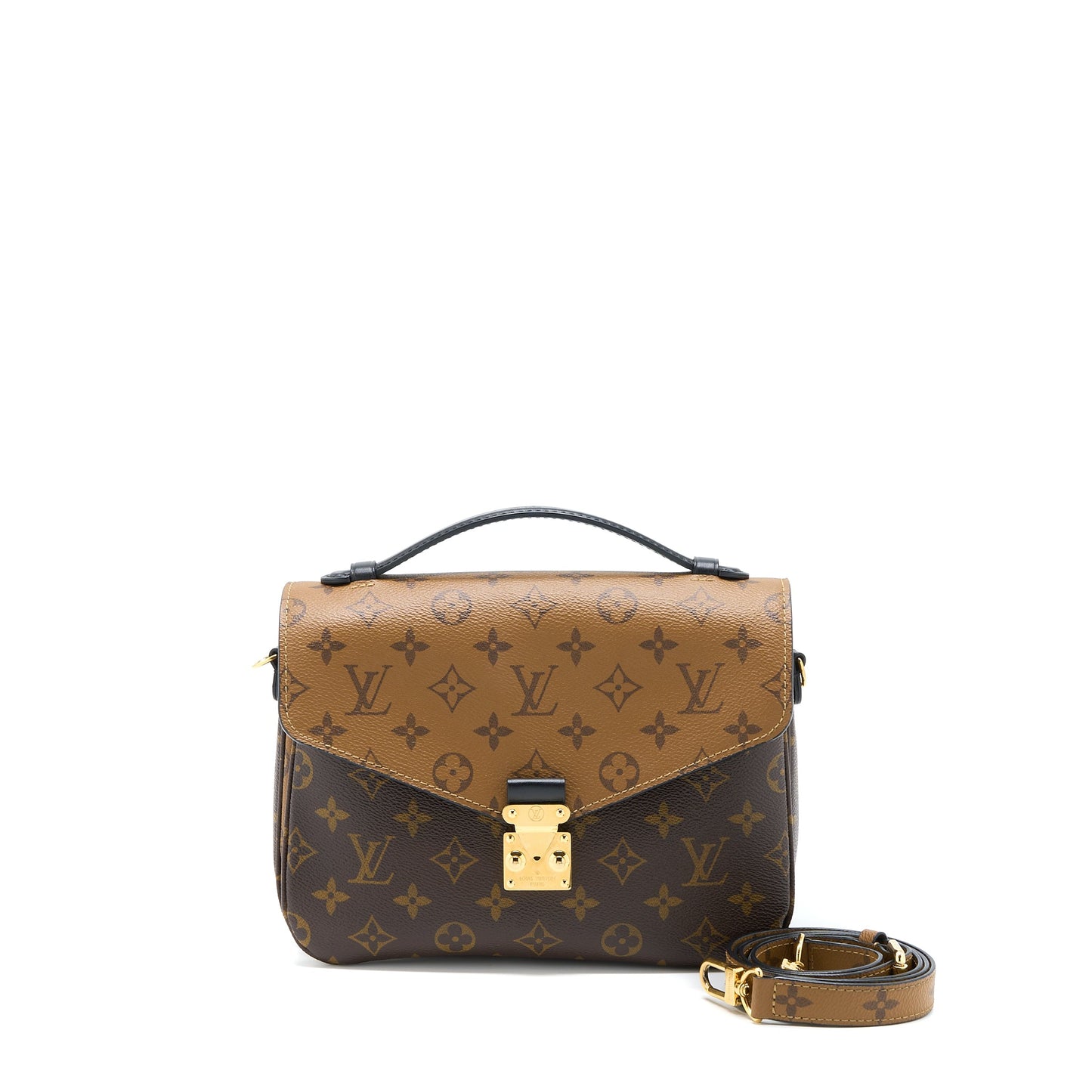 Louis Vuitton Pochette MÃ©tis Monogram Reverse Canvas