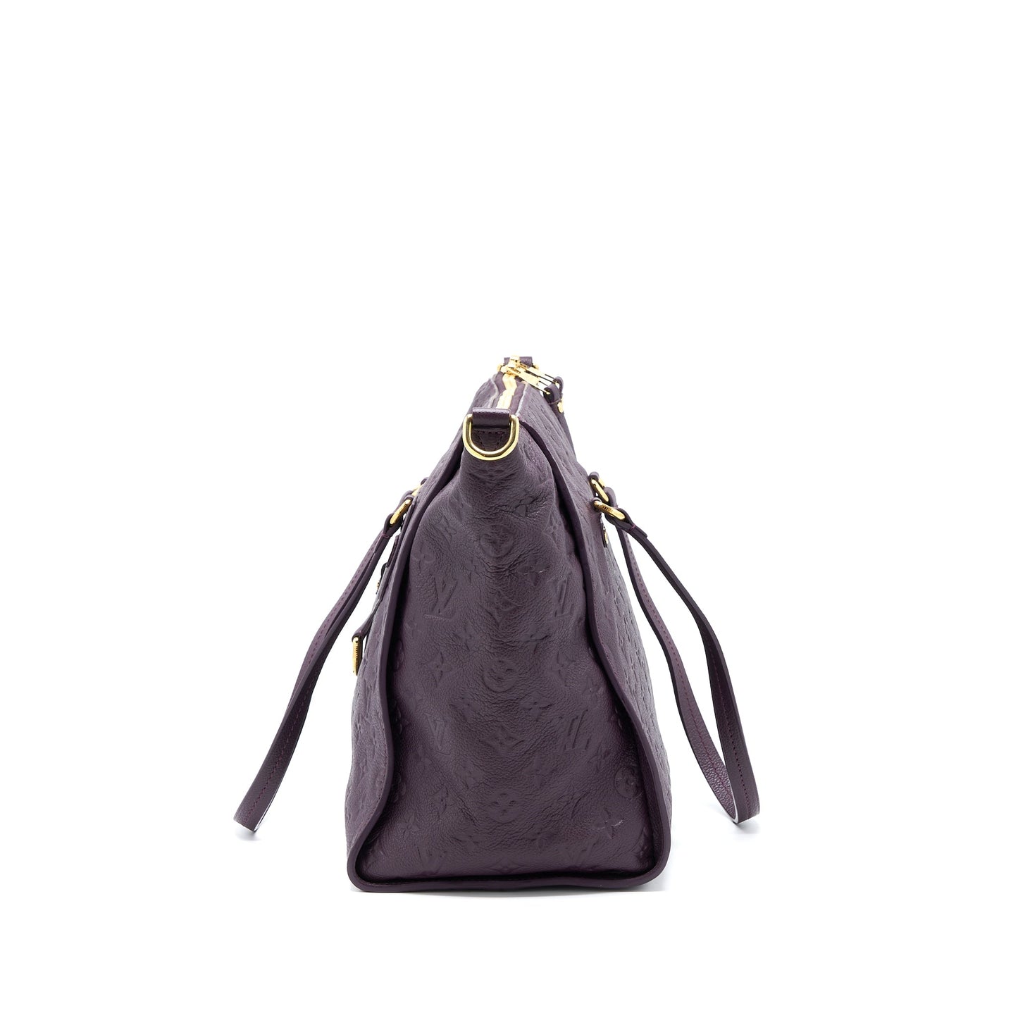 Louis Vuitton Petillance Tote Purse Monogram Empreinte Dark Purple