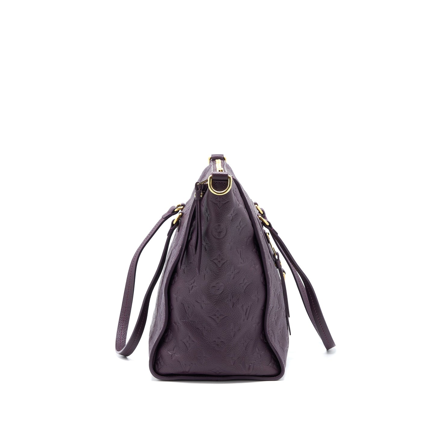 Louis Vuitton Petillance Tote Purse Monogram Empreinte Dark Purple