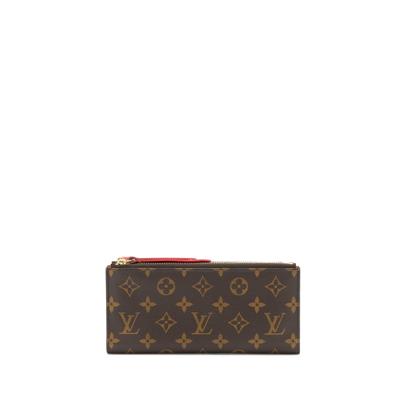 Louis Vuitton Double Zipper Wallet Monogram Canvas