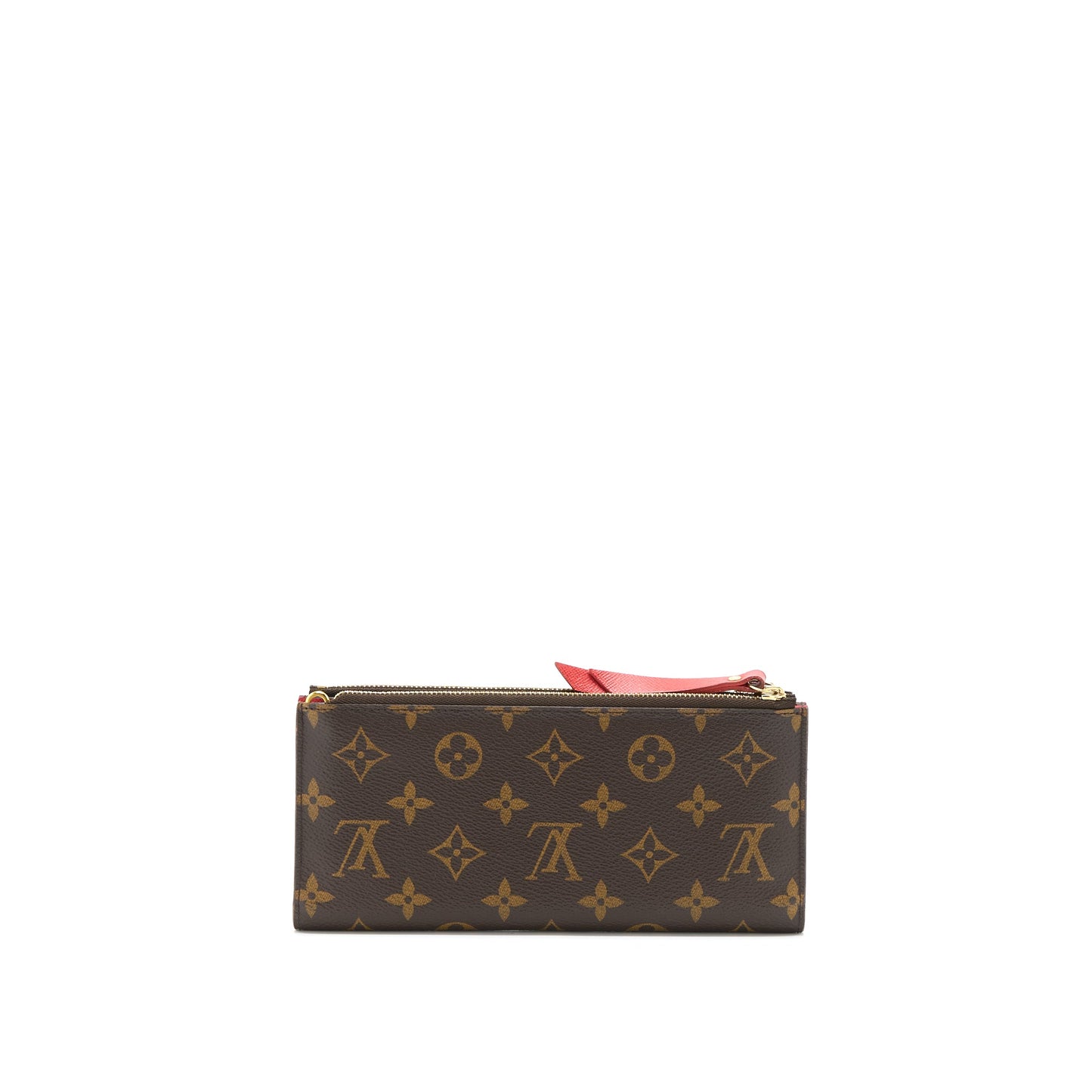Louis Vuitton Double Zipper Wallet Monogram Canvas