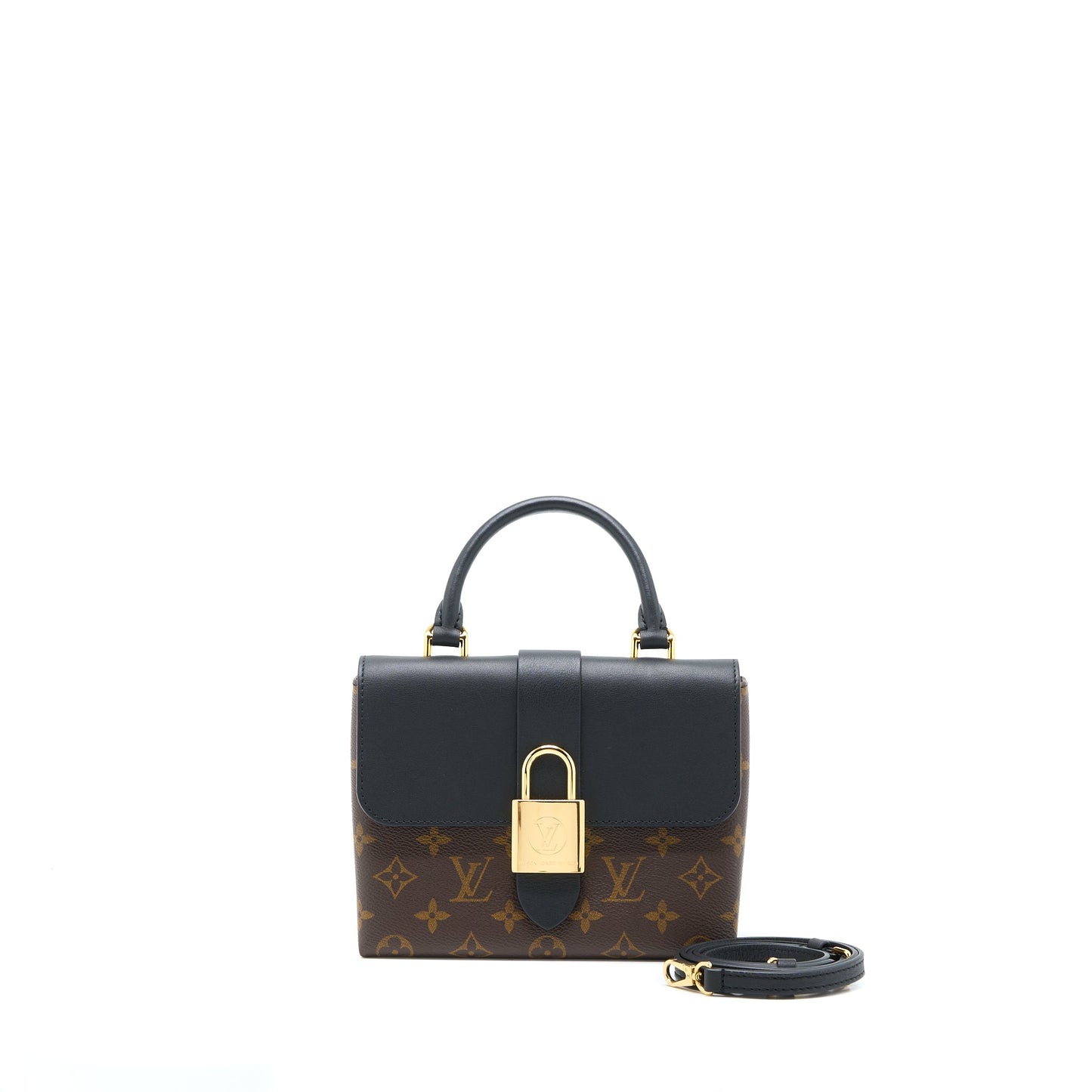 Louis Vuitton Locky Monogram Canvas/Leather Black