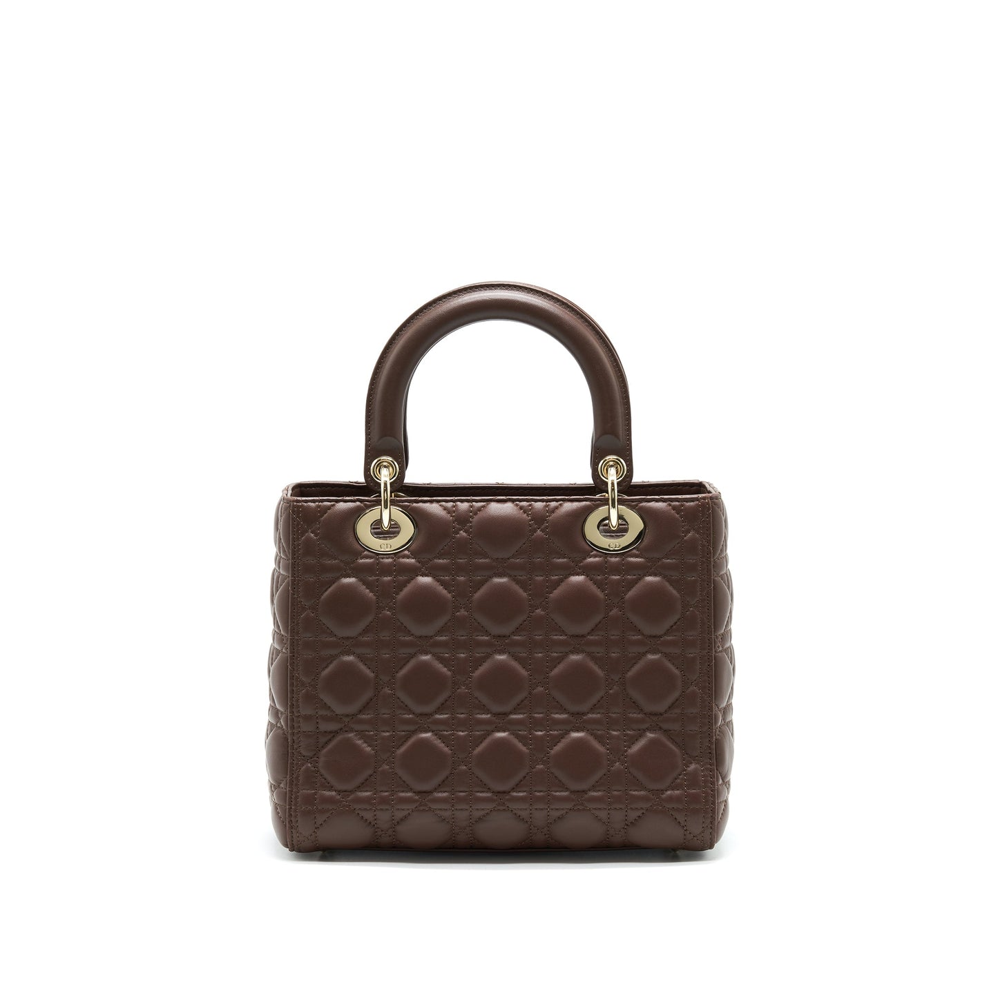 Dior medium Lady Dior Chocolate Brown