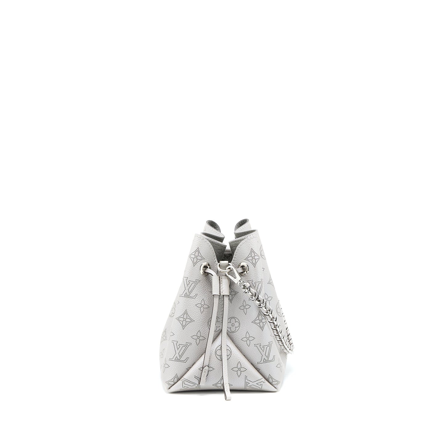 Louis Vuitton Bella Bucket Purse Calfskin Silver (New Version)