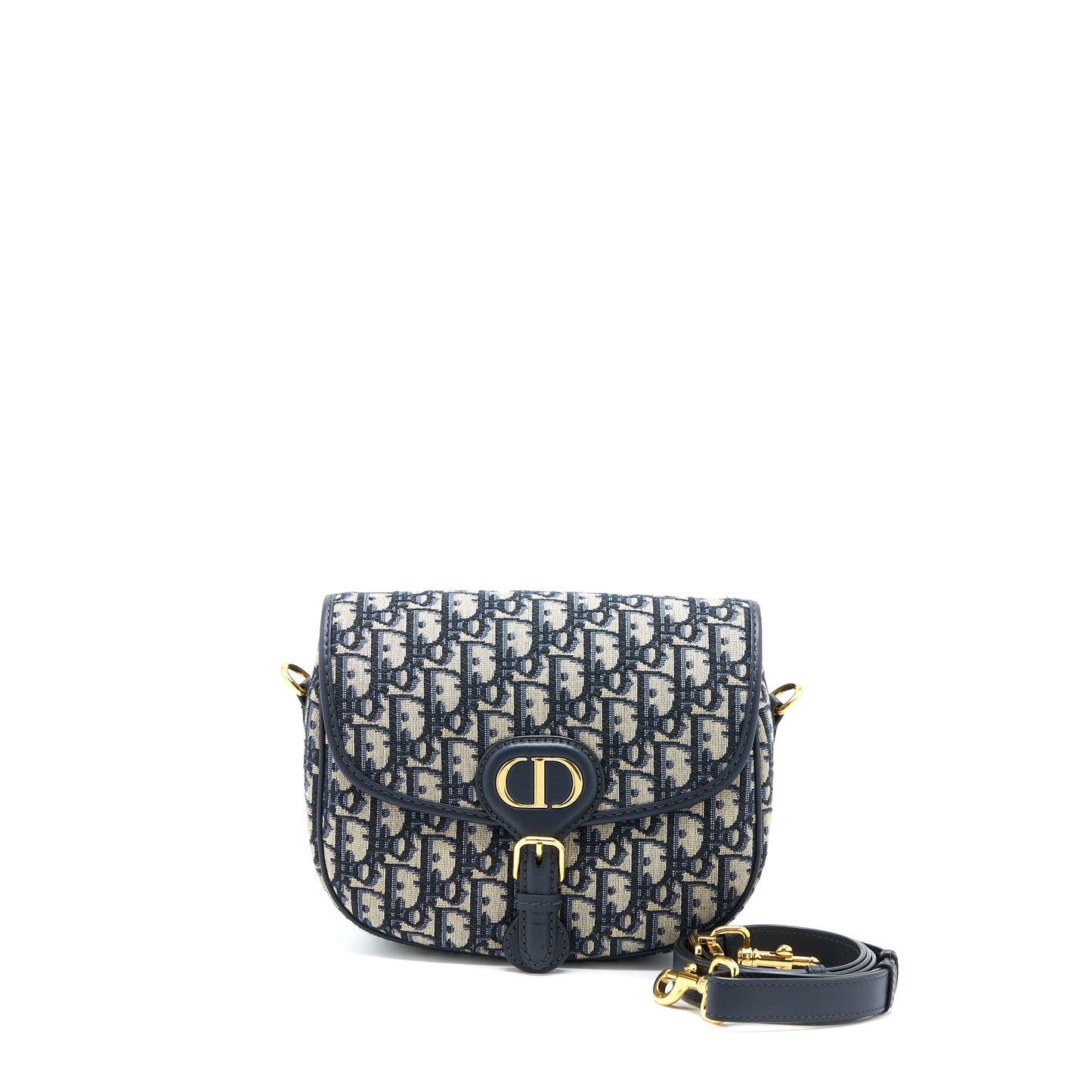 Dior Medium Bobby Purse Blue Dior Oblique Jacquard
