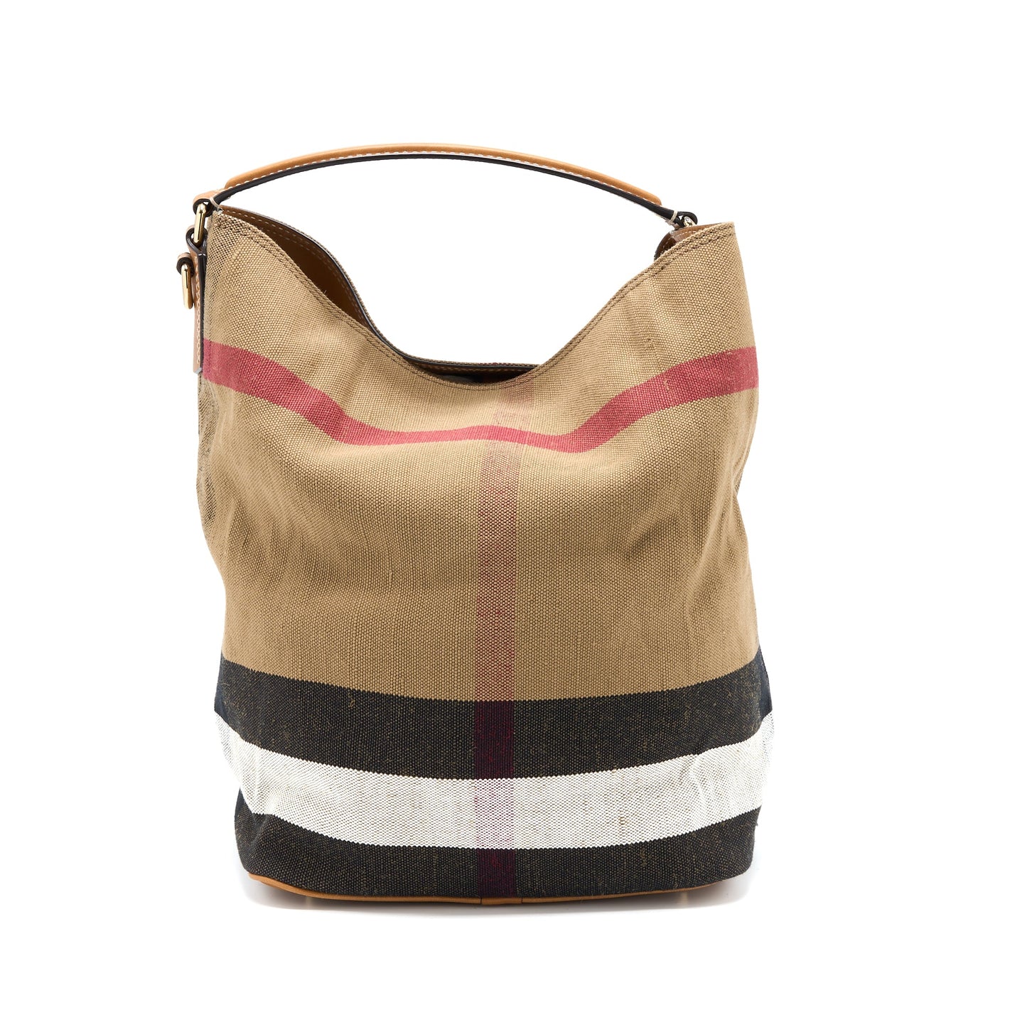 Burberry Bucket Purse Canvas Multicolour