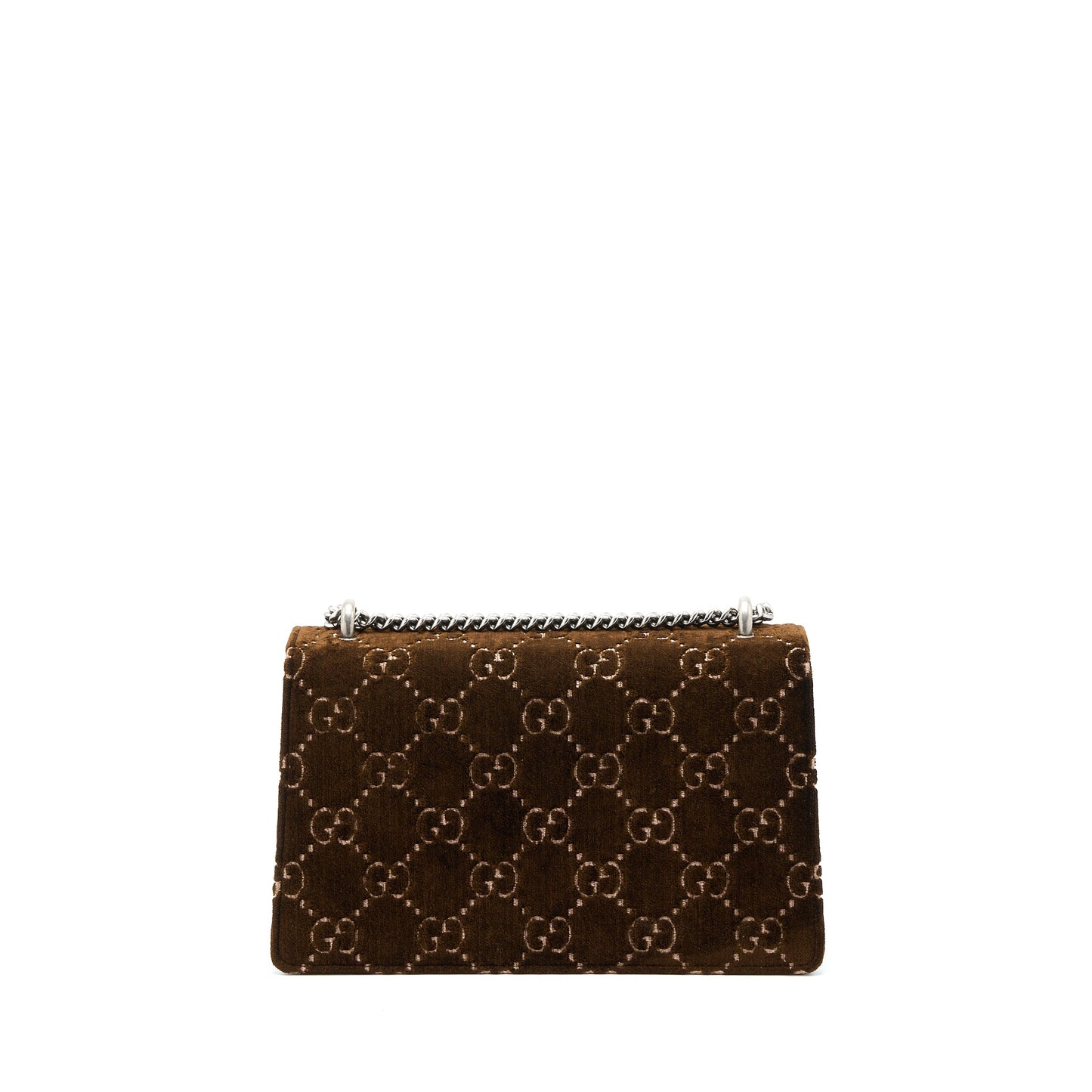 Gucci Small Dionysus Supreme Velvet Brown