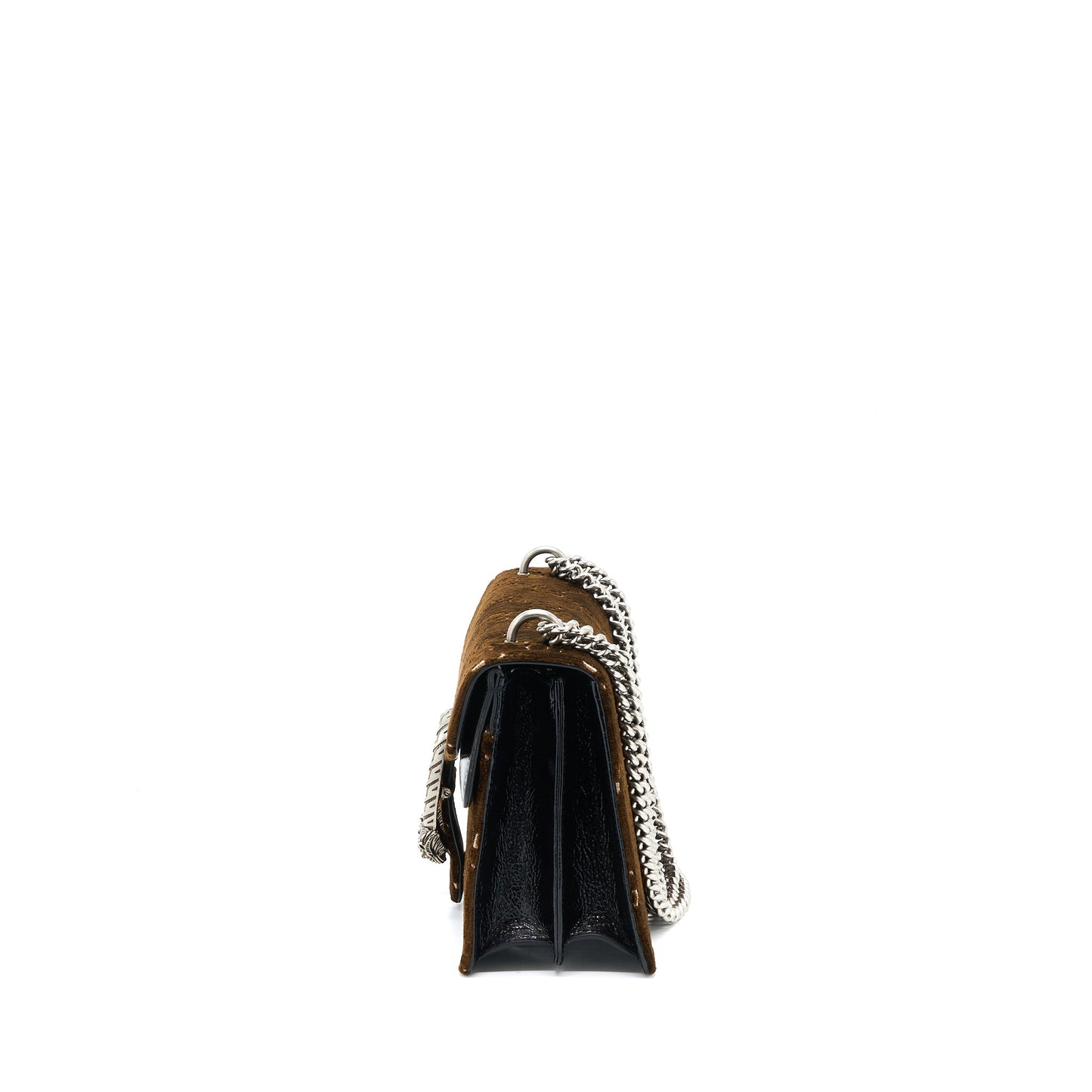 Gucci Small Dionysus Supreme Velvet Brown