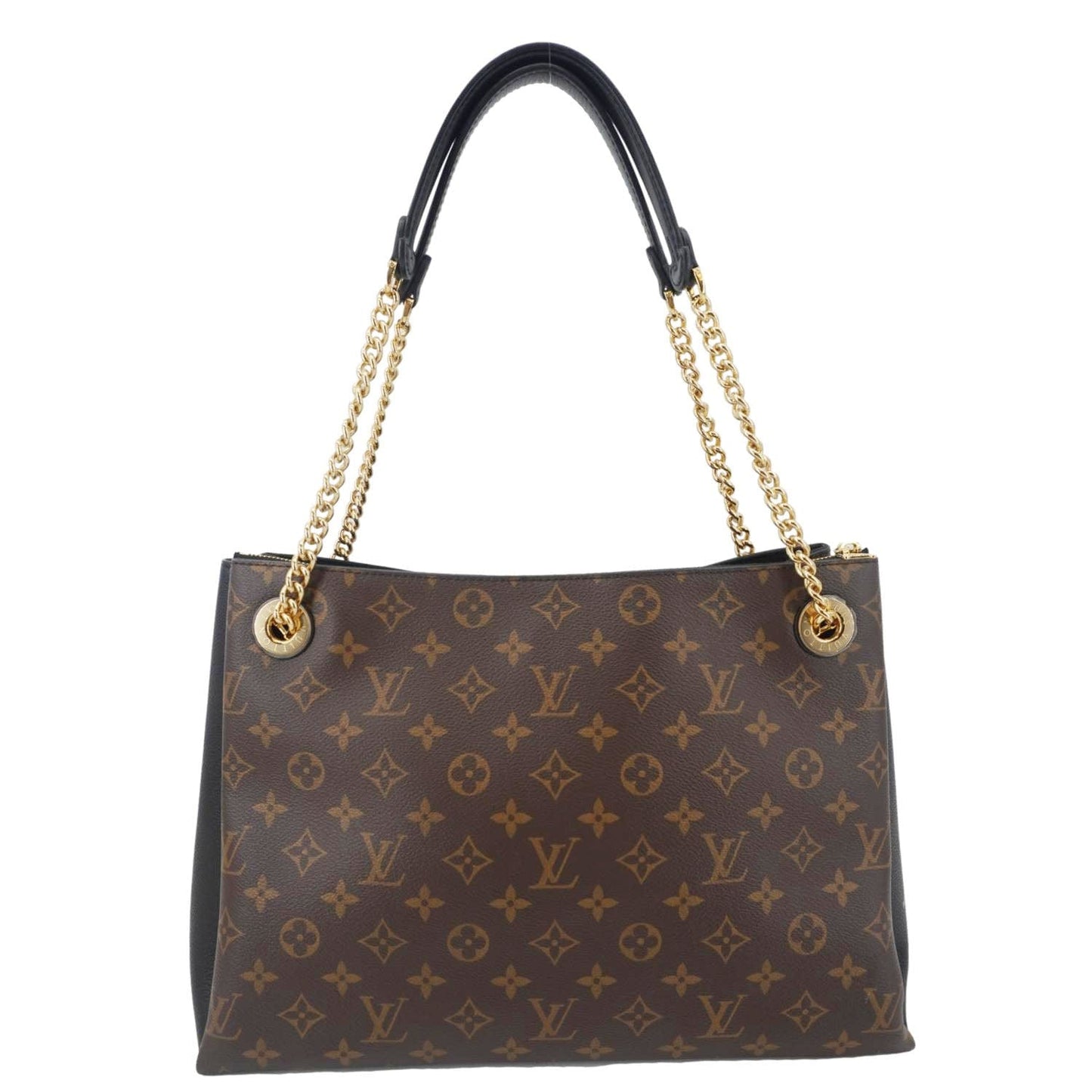 LOUIS VUITTON Surene MM Monogram Canvas Shoulder Bag Black