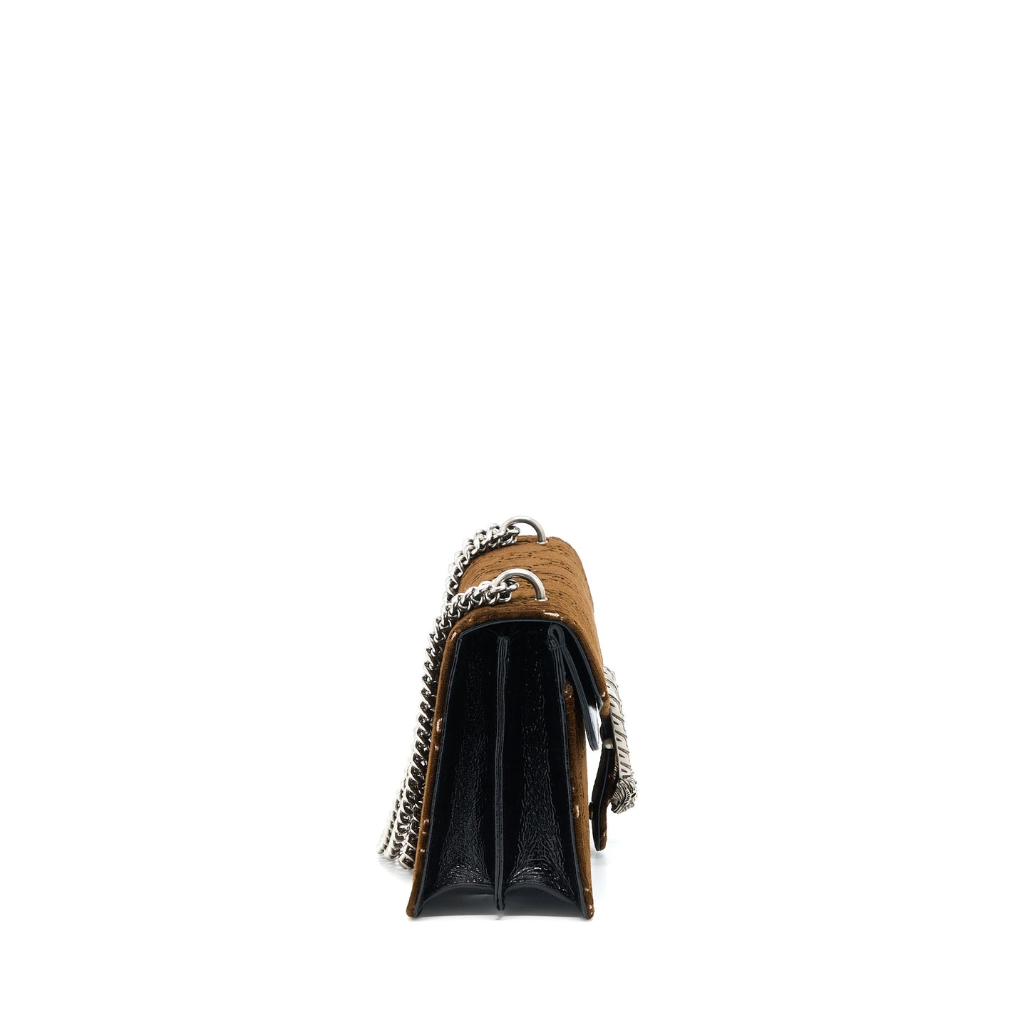 Gucci Small Dionysus Supreme Velvet Brown