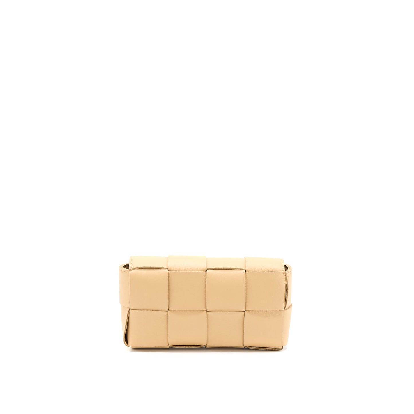 Bottega Veneta Cassette Belt Purse Almond