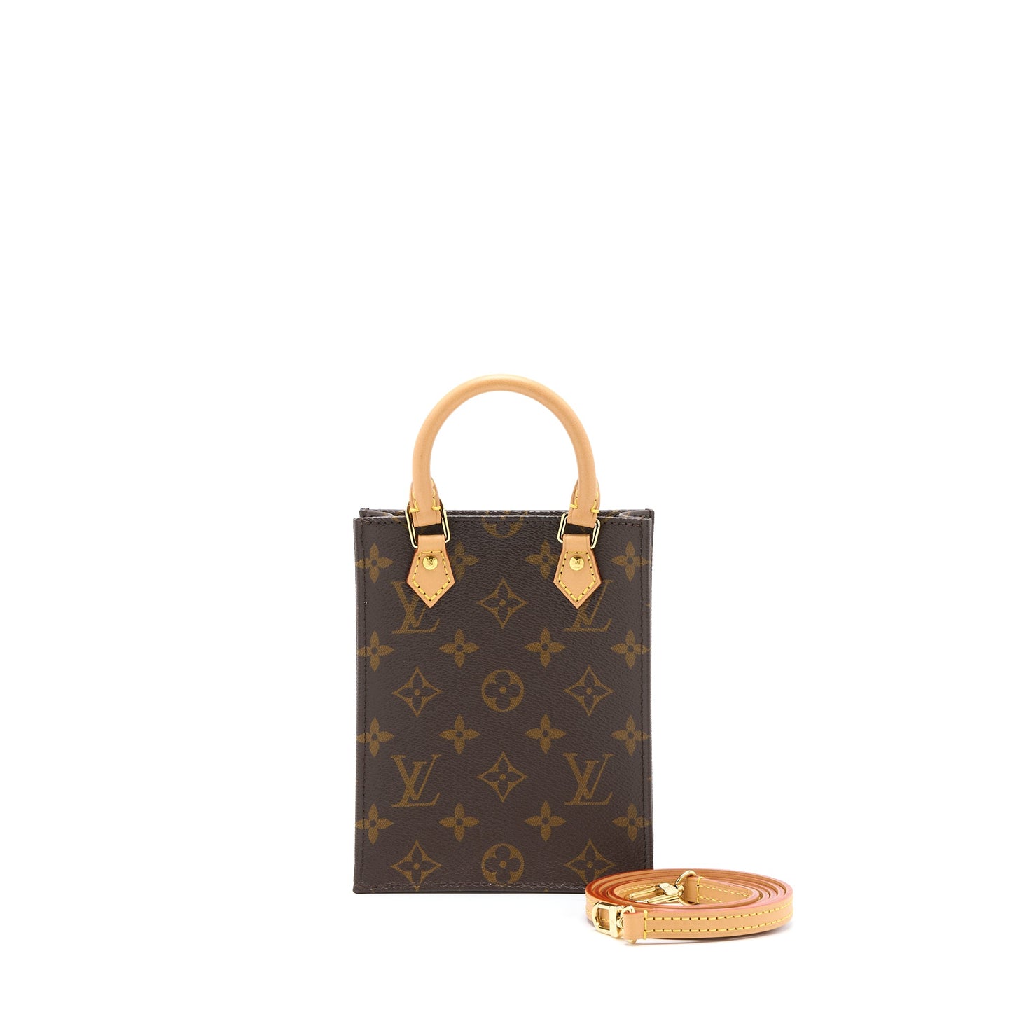 Louis Vuitton Petit Sac Plat Monogram Canvas