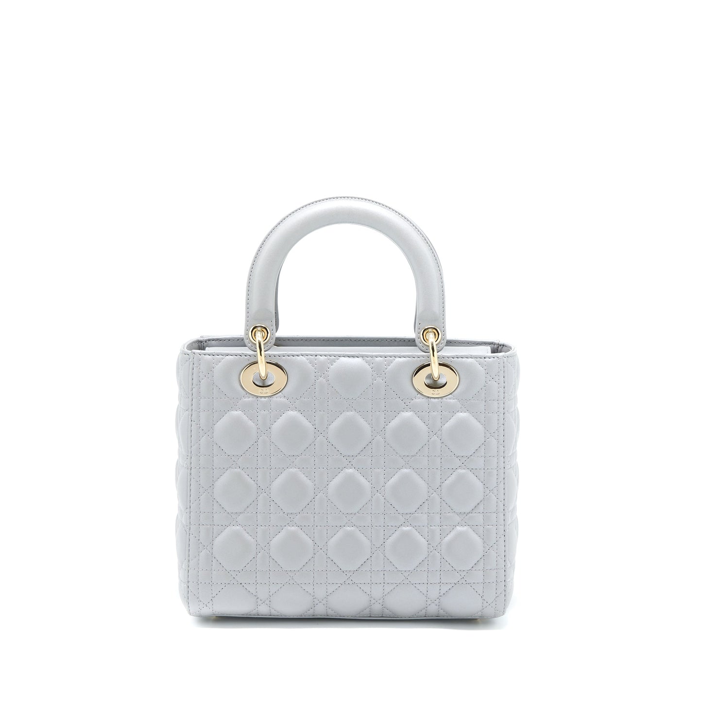 Dior Medium Lady Dior Lambskin Grey