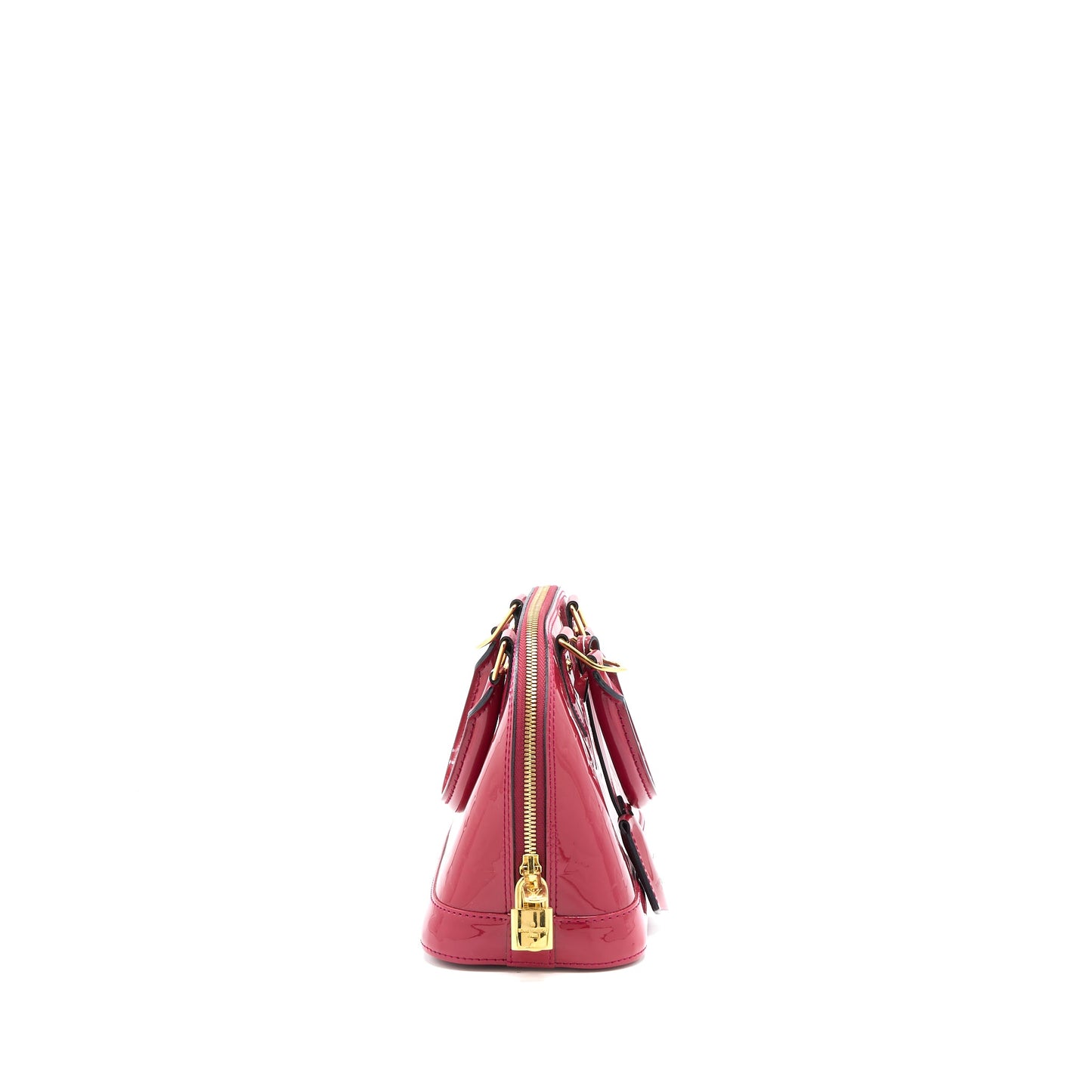 Louis Vuitton Alma Monogram Vernice Pink