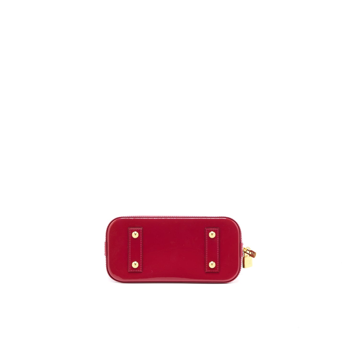 Louis Vuitton Alma Monogram Vernice Pink