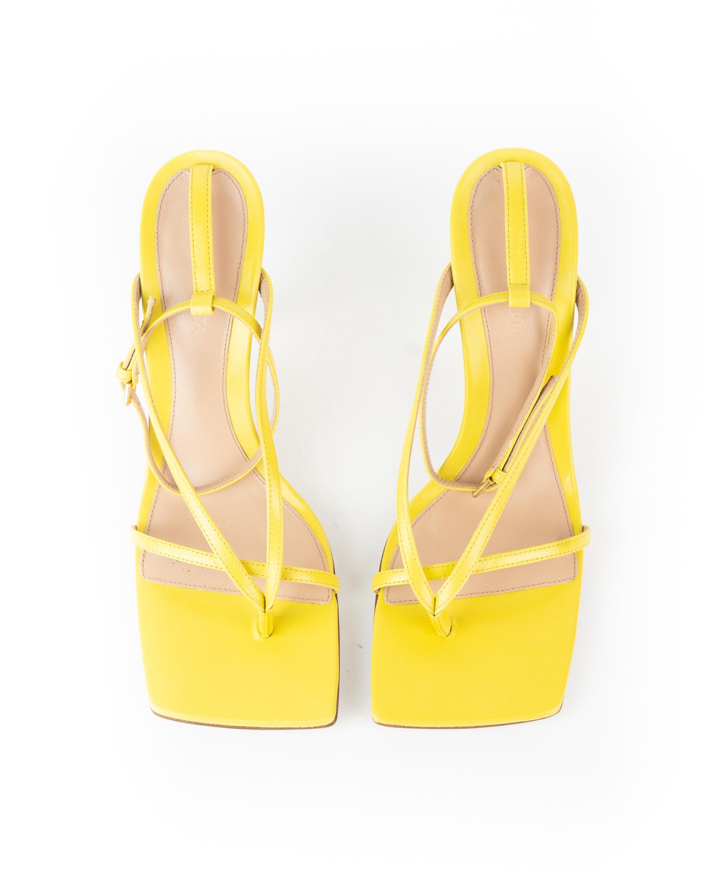 Bottega Veneta Square Toe Stretch Sandals