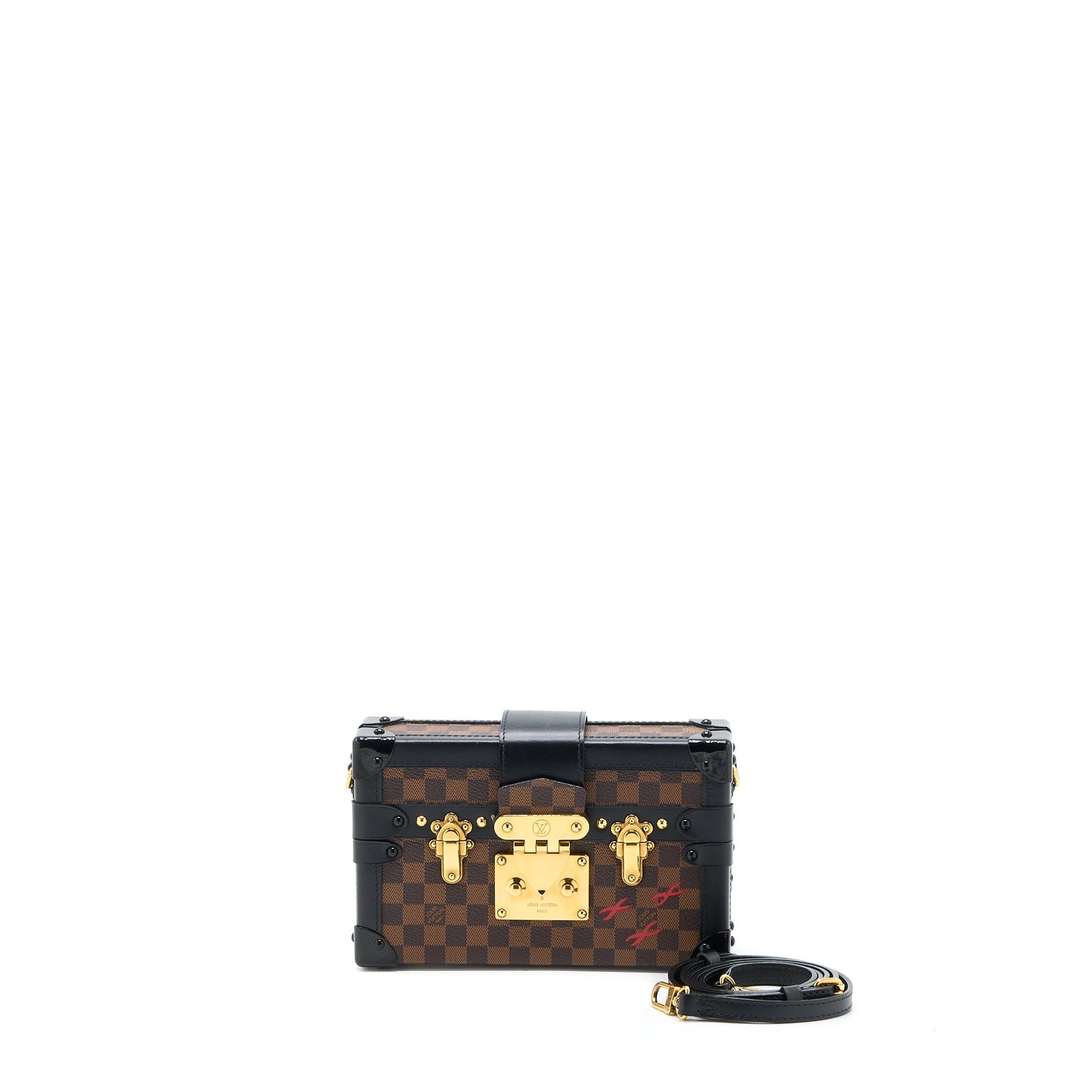 Louis Vuitton Petite Malle Damier Ebene Canvas