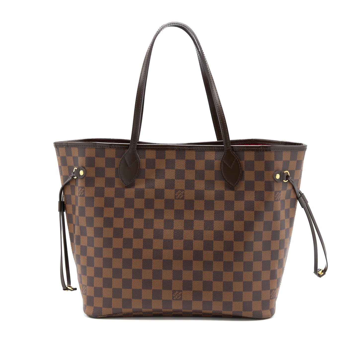 Louis Vuitton Neverfull Damier Ebene With Initial S.S