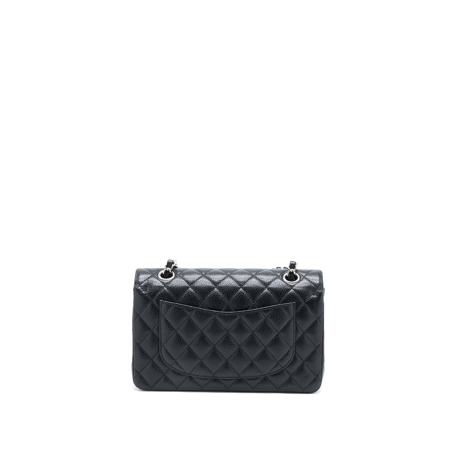 Chanel Small Classic Flap Bag Caviar Black SHW