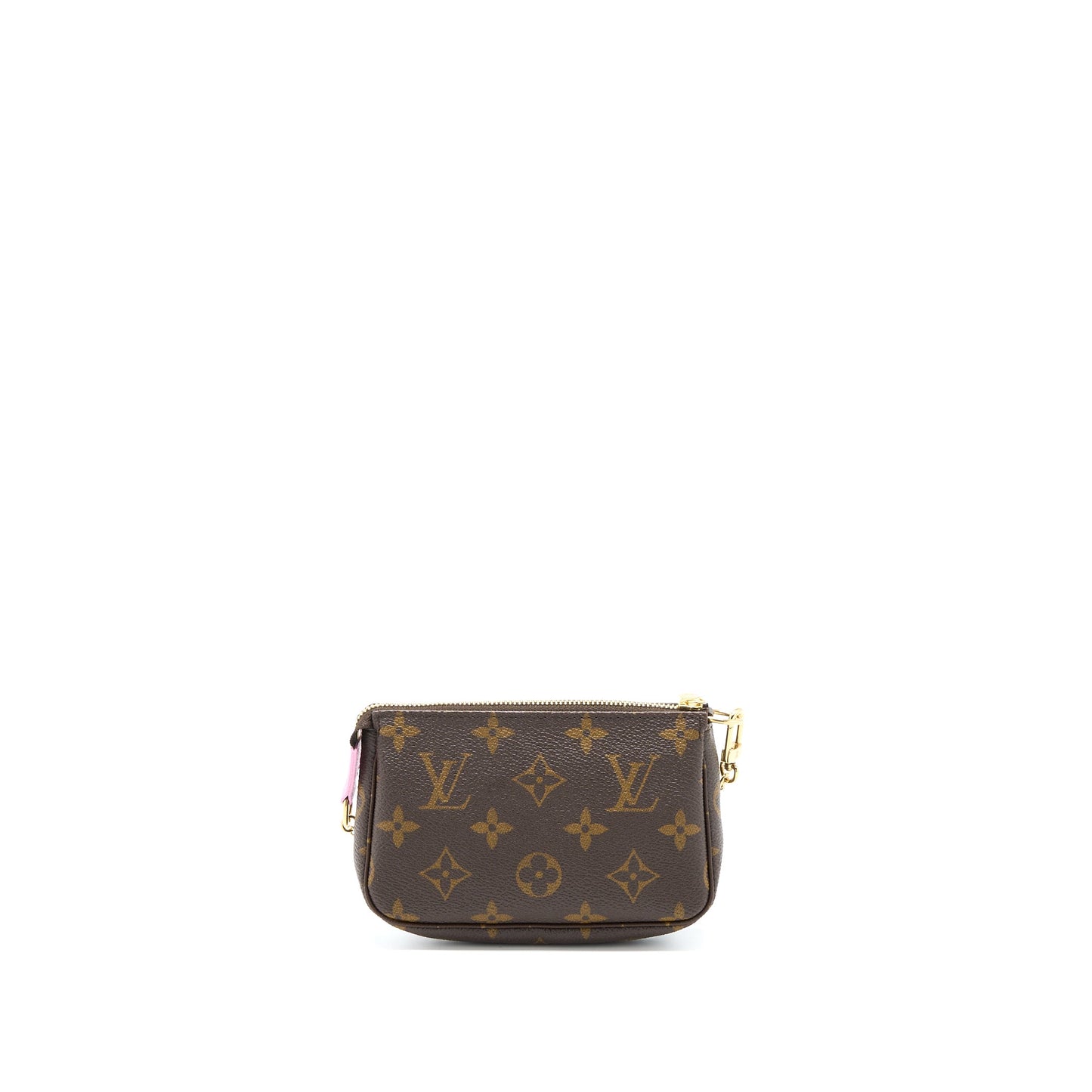 Louis Vuitton 2022 Christmas Limited Mini Pochette Accessories Monogram Canvas Paris Boutique