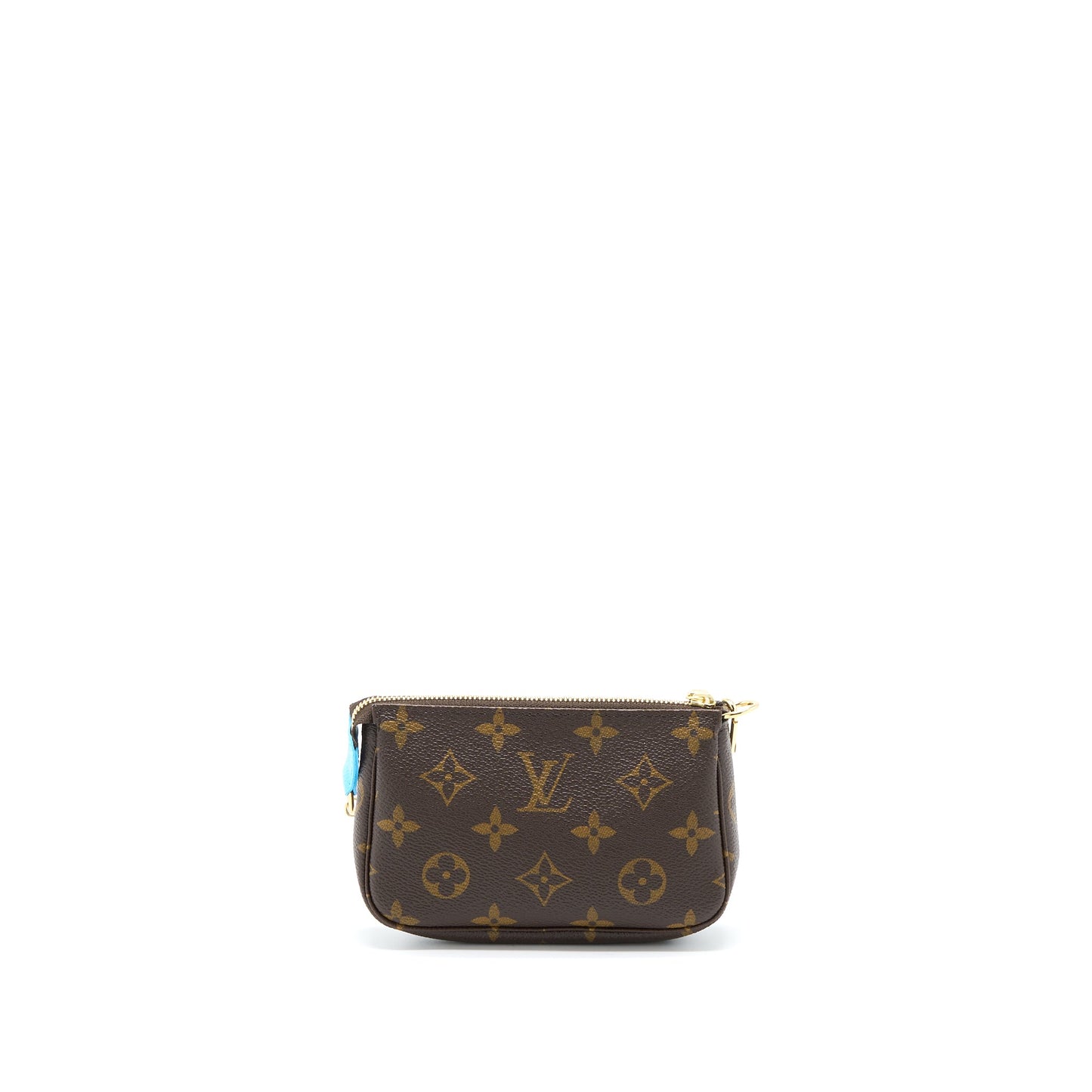 Louis Vuitton 2022 Christmas Limited Mini Pochette Accessories Monogram Canvas Tokyo Boutique