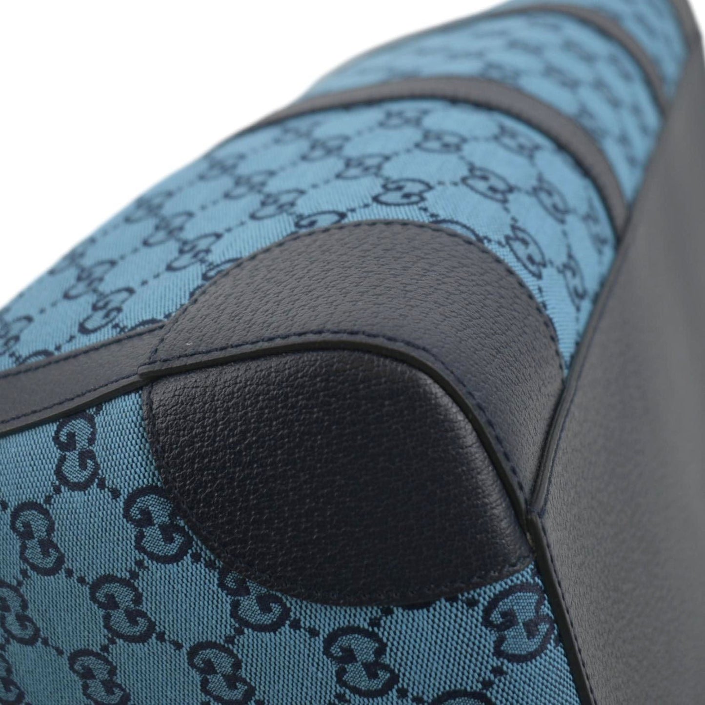 GUCCI Ophidia Duffle GG Supreme Canvas Satchel Bag Blue 648085
