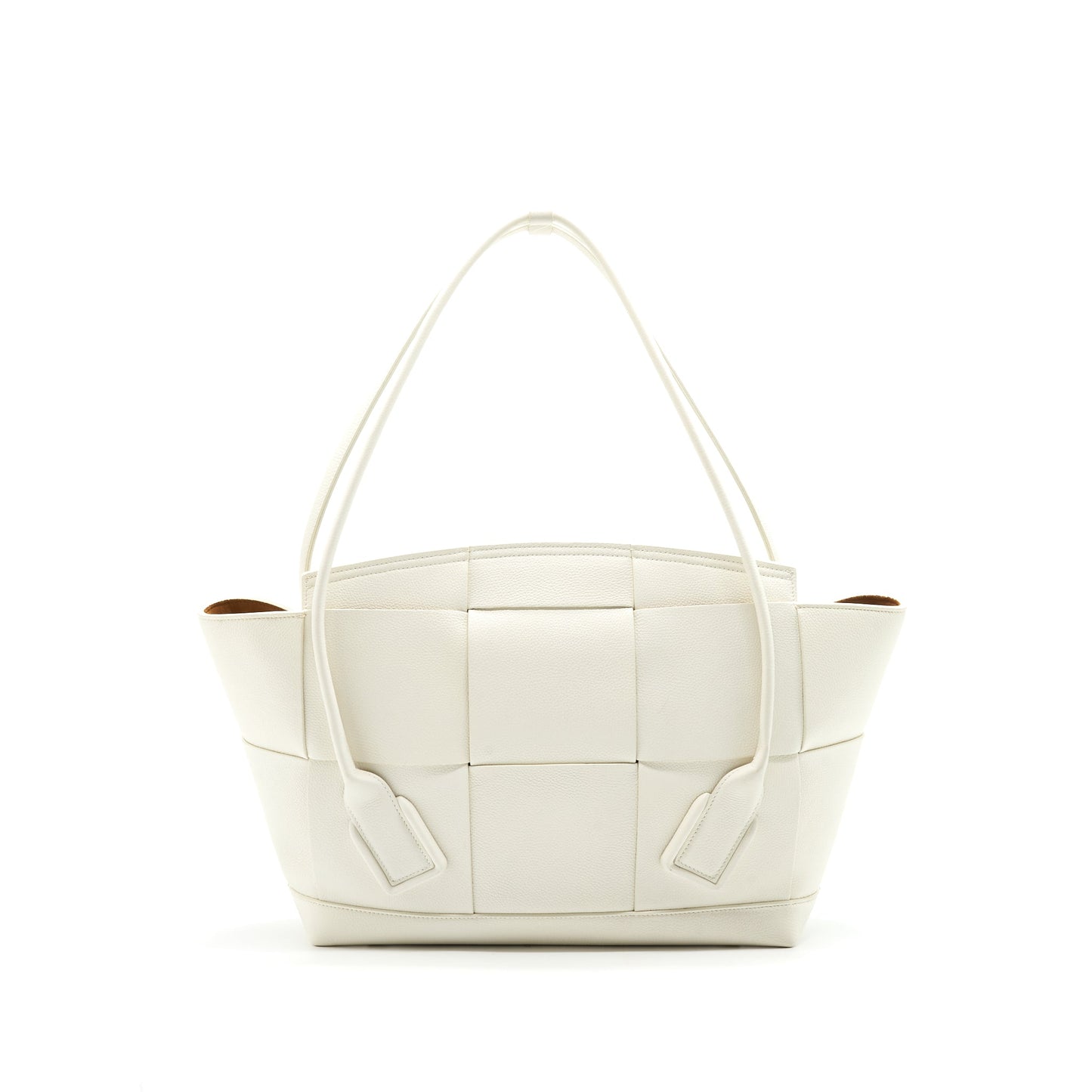 Bottega Veneta  Medium Arco Bag White