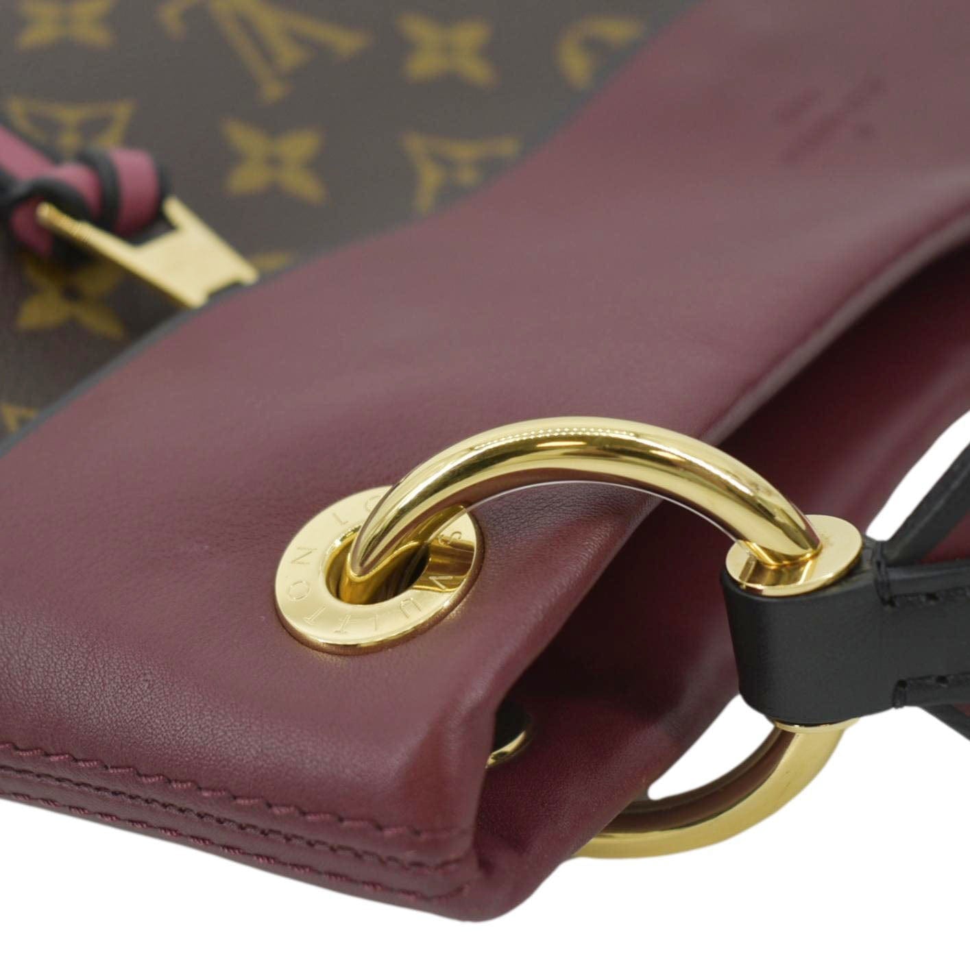 LOUIS VUITTON Tuileries Besace Monogram Canvas Shoulder Bag Bruyere