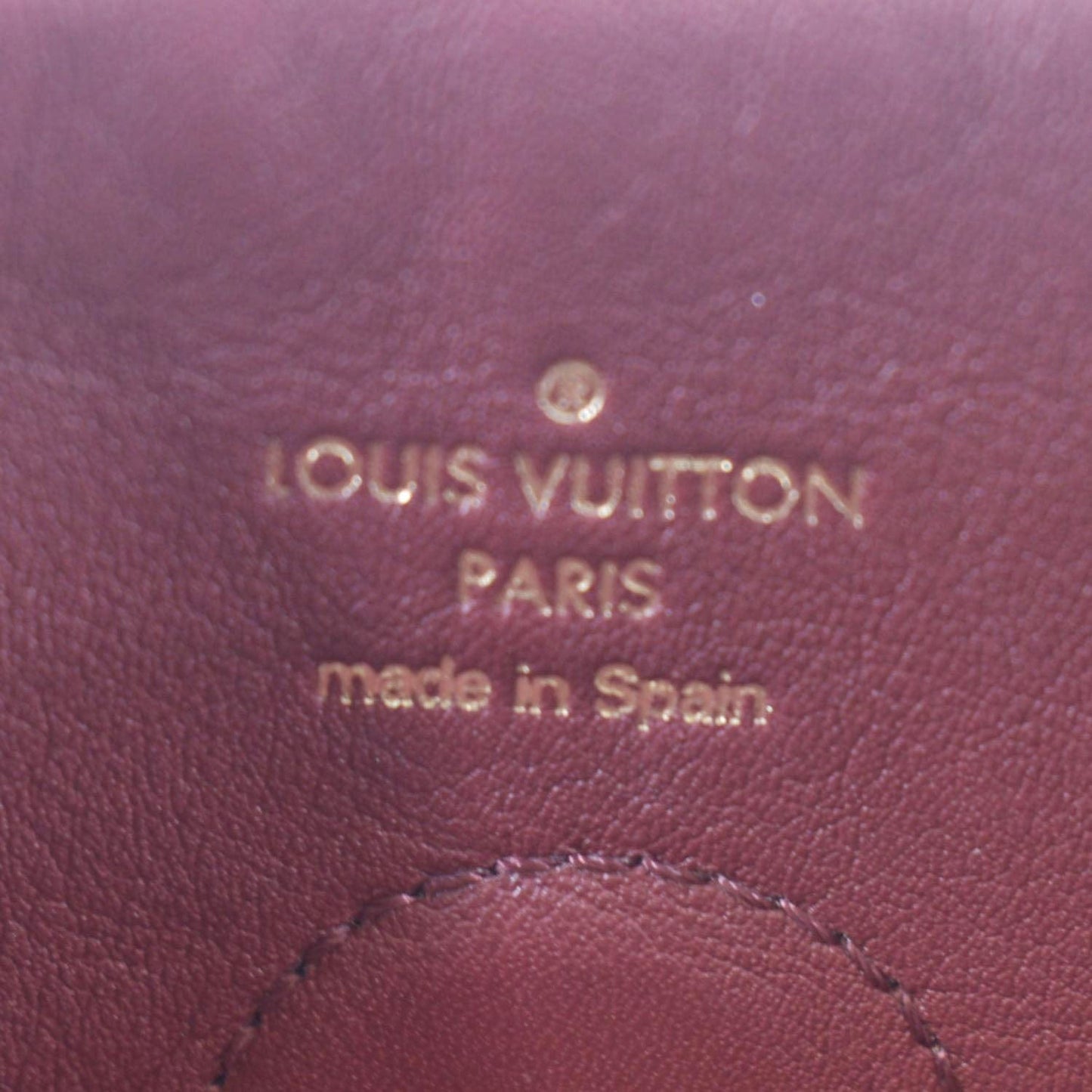 LOUIS VUITTON Tuileries Besace Monogram Canvas Shoulder Bag Bruyere