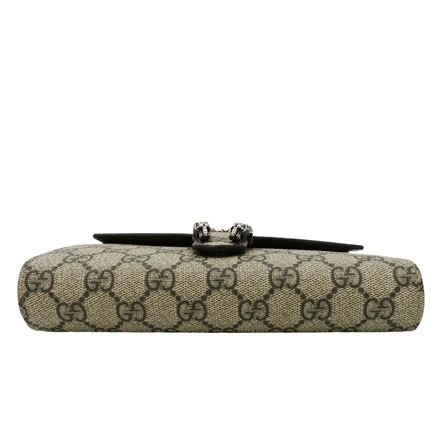 GUCCI Dionysus Small GG Supreme Canvas Crossbody Bag Beige  401231