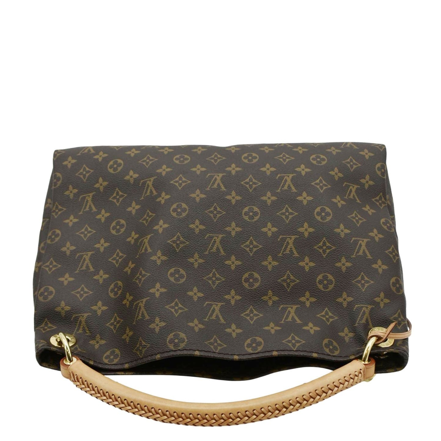 LOUIS VUITTON  Artsy MM Monogram Canvas Hobo Bag Brown