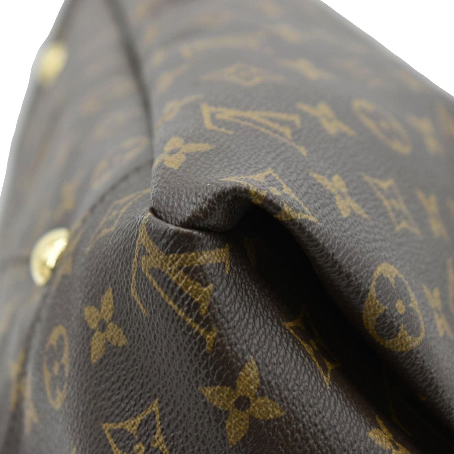LOUIS VUITTON  Artsy MM Monogram Canvas Hobo Bag Brown
