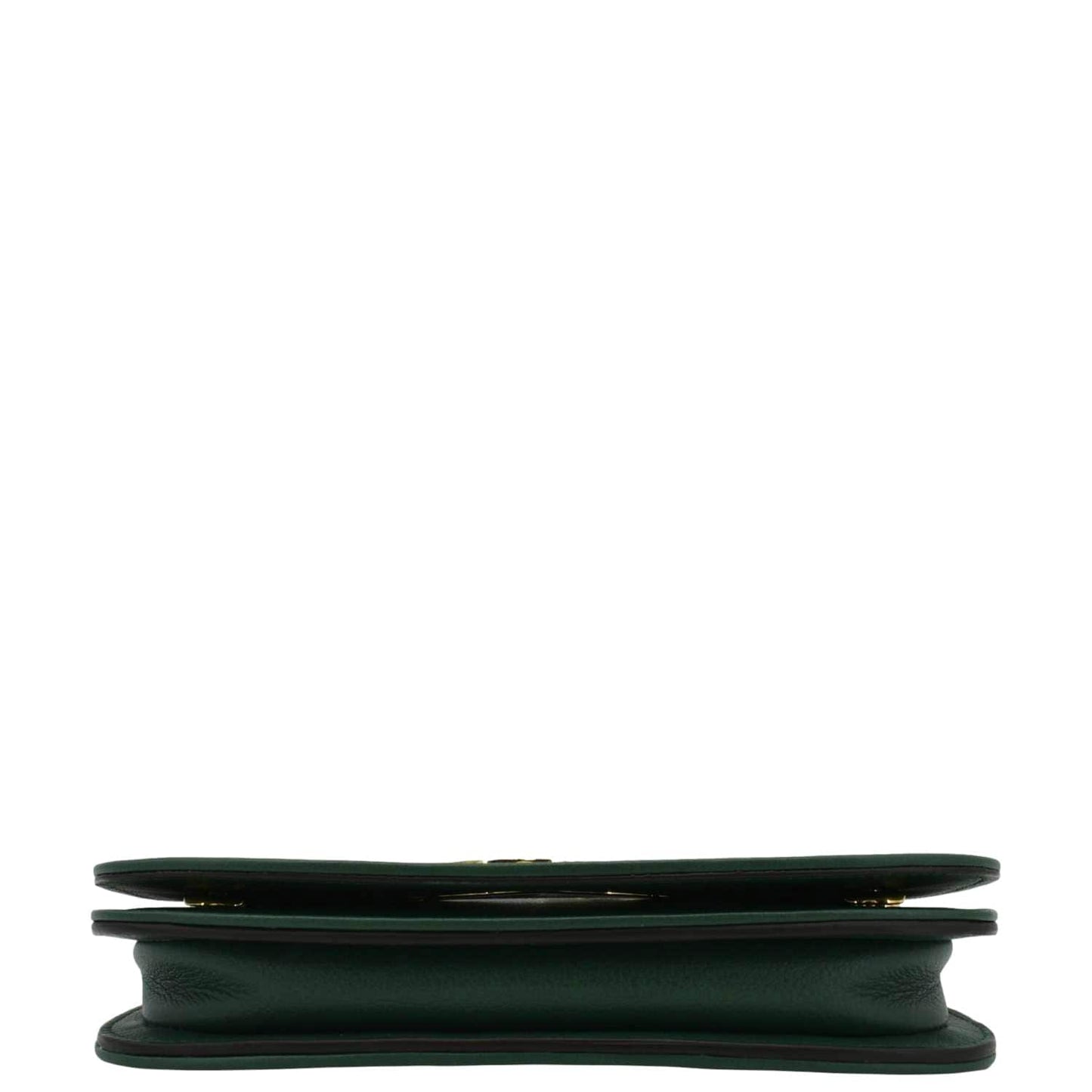 Gucci Mini Blondie Leather Wristlet Wallet Green 698630