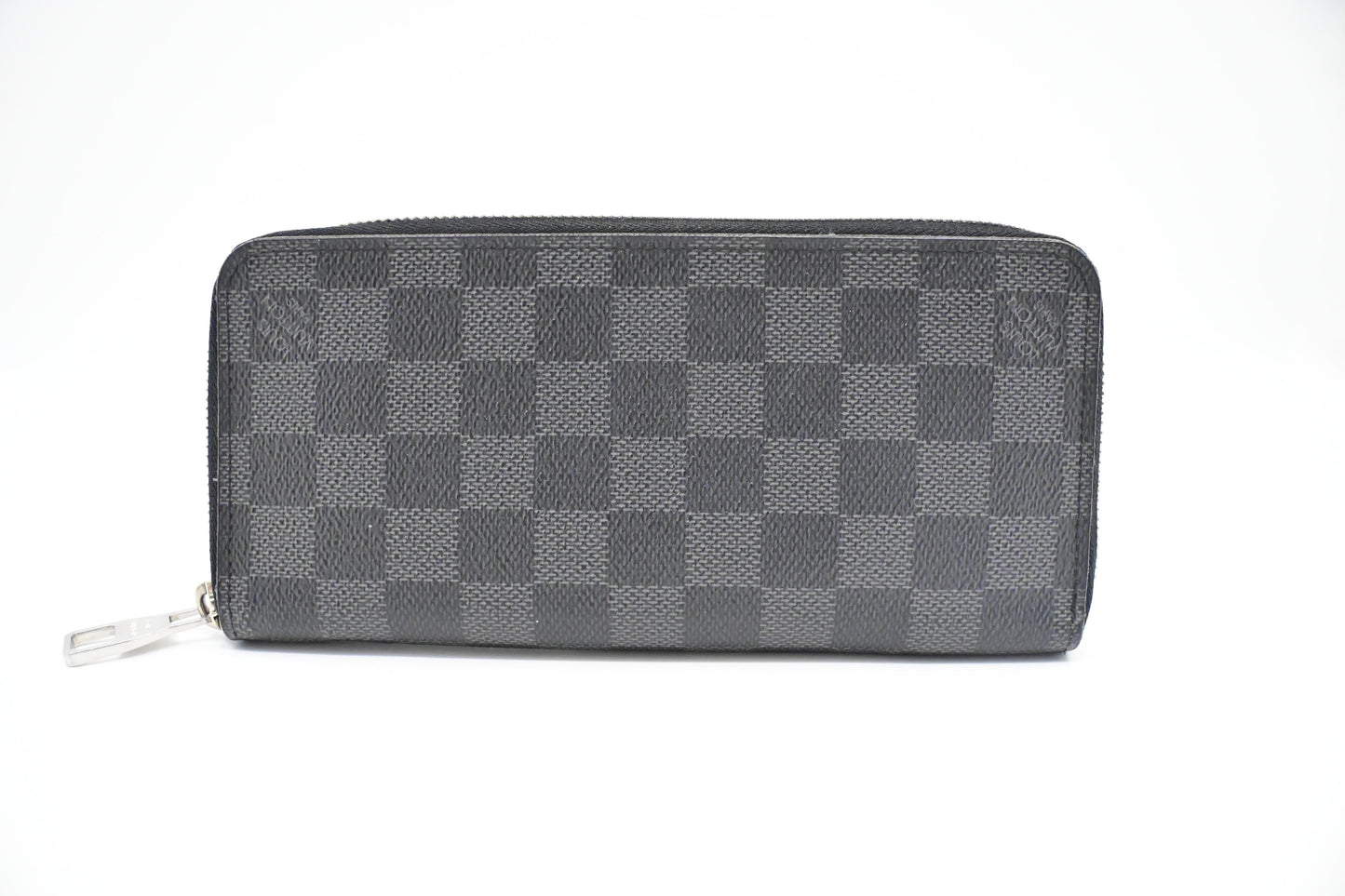 Louis Vuitton Vertical Zippy Wallet in Damier Graphite Canvas
