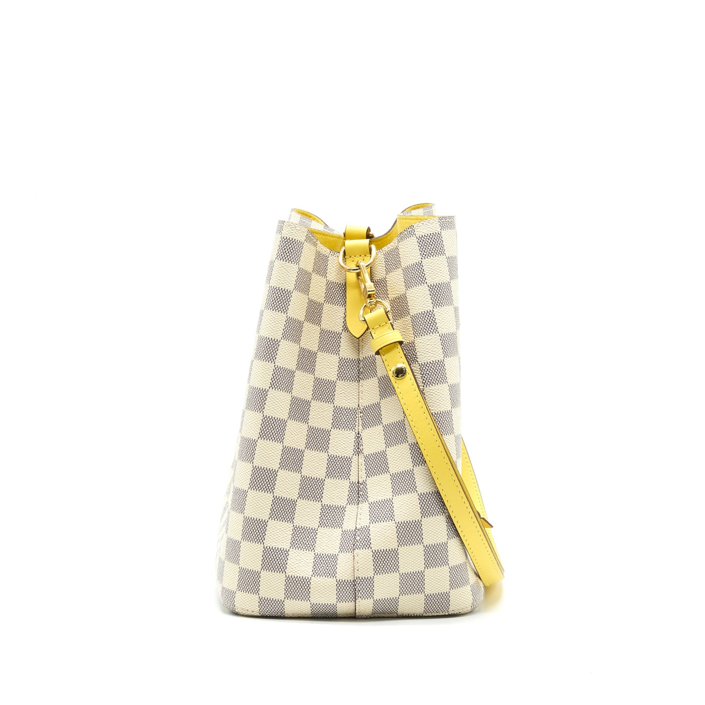 Louis Vuitton Neonoe Damier Azur Canvas Yellow