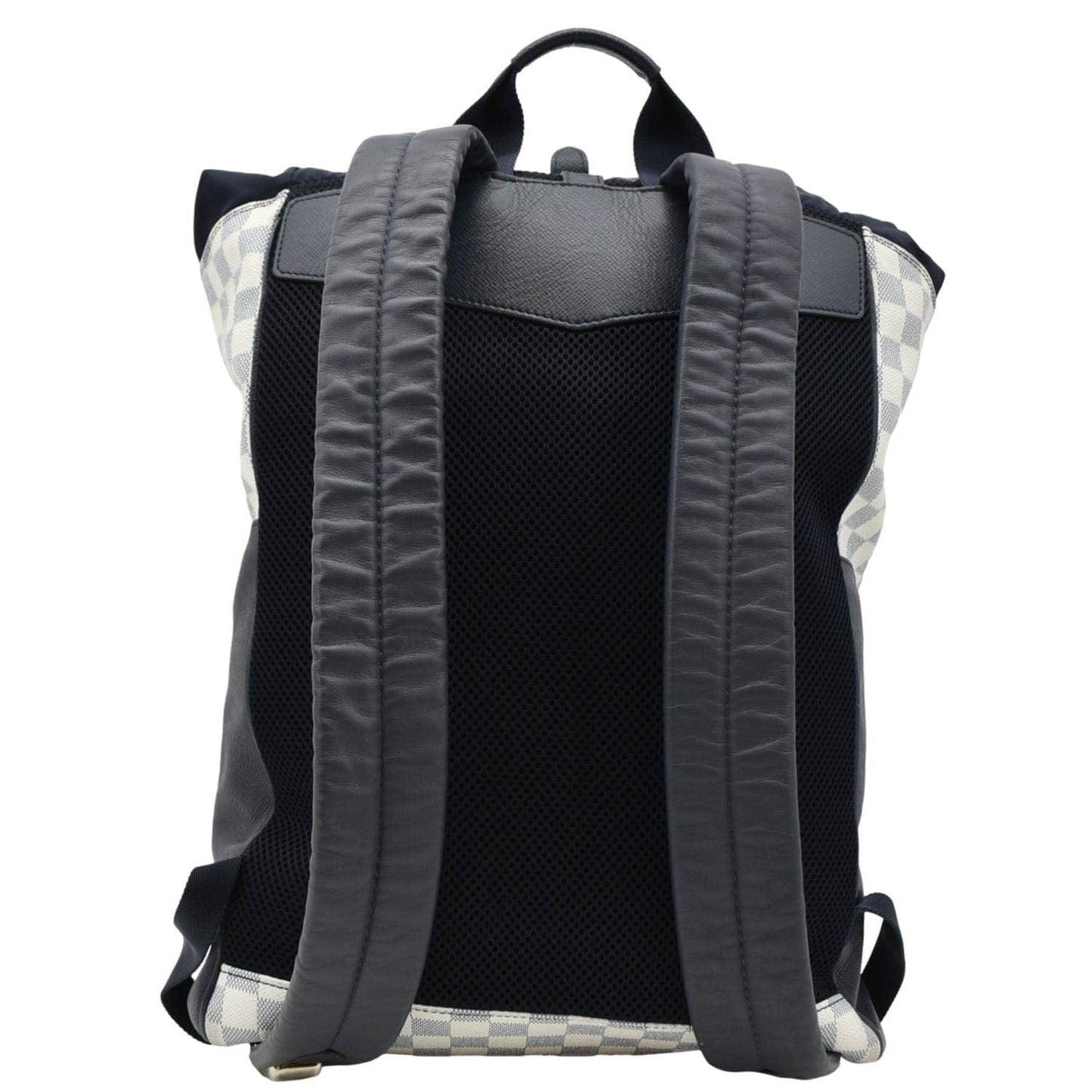 LOUIS VUITTON Matchpoint Damier Azur Backpack White