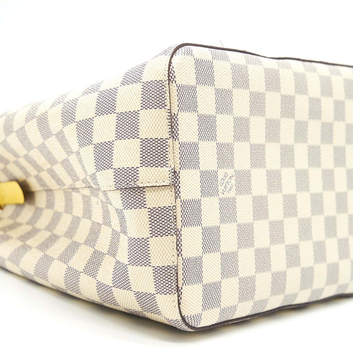 Louis Vuitton Neonoe Damier Azur Canvas Yellow