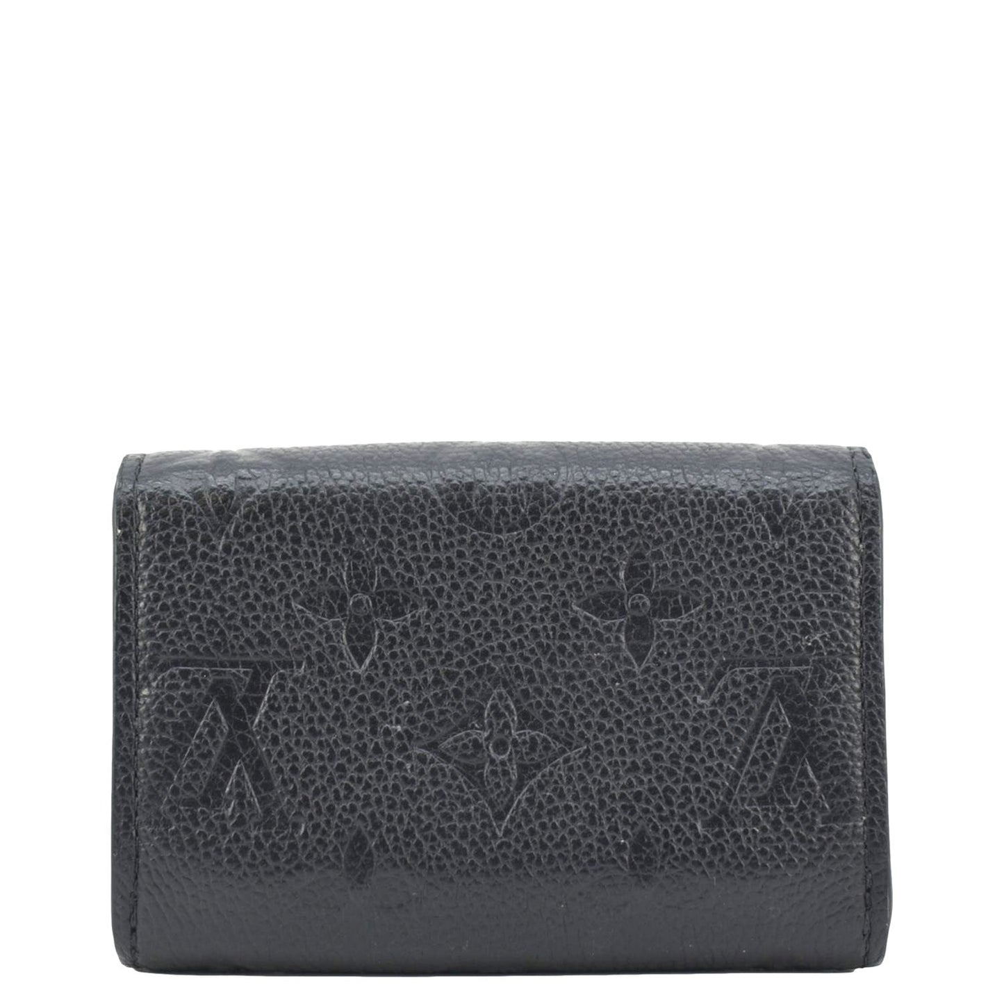 LOUIS VUITTON Rosalie Monogram Empriente Leather Coin Purse Black