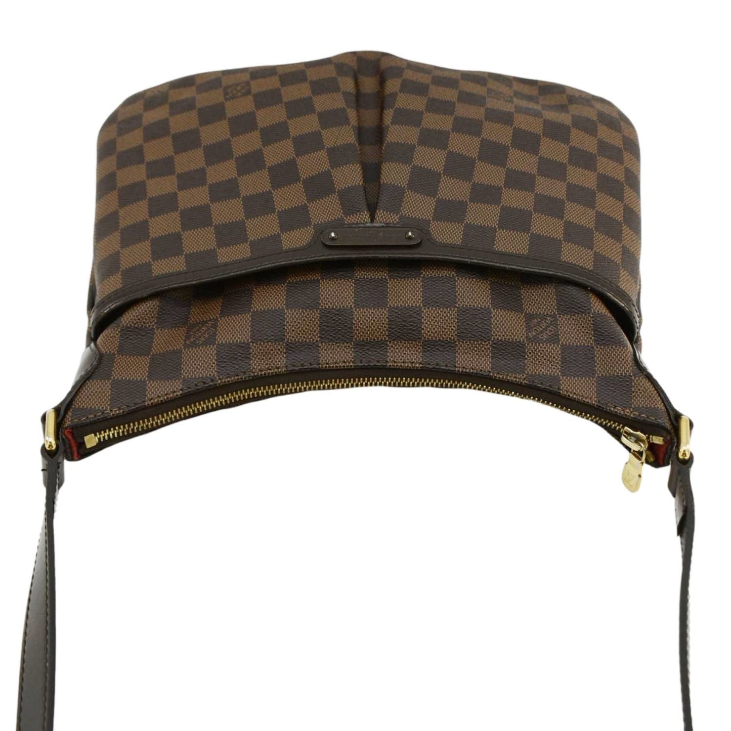 LOUIS VUITTON Bloomsbury PM Damier Ebene Crossbody Bag Brown